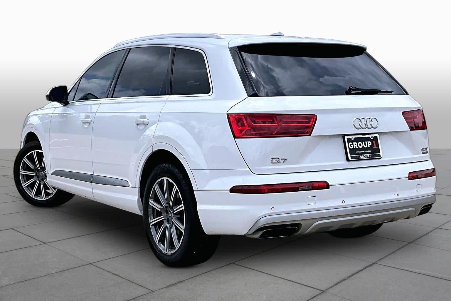 2017 Audi Q7 Premium Plus Glacier White Metallic at Lexus of Clear Lake