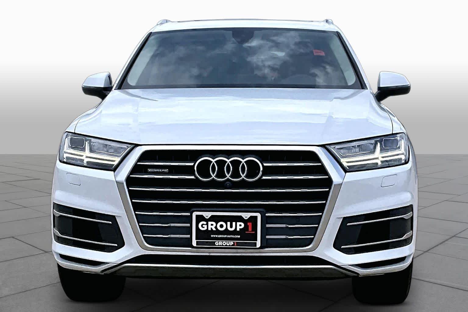 2017 Audi Q7 Premium Plus Glacier White Metallic at Lexus of Clear Lake