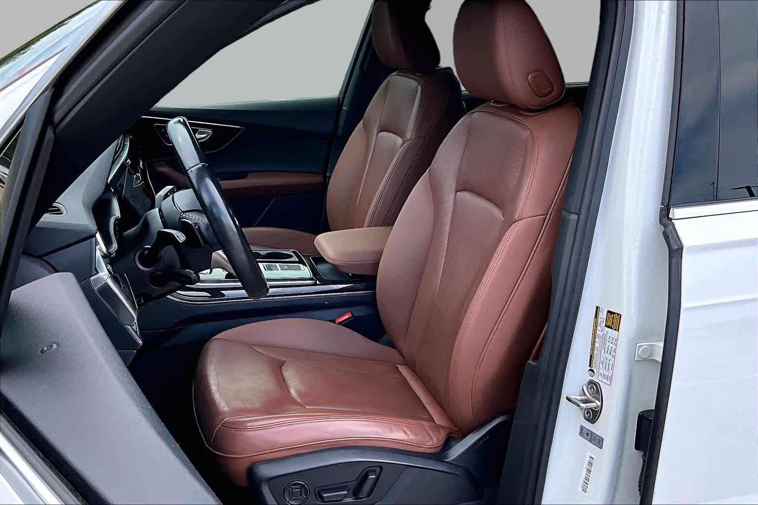 2021 Audi Q7 Premium Plus Carrara White at Lexus of Clear Lake