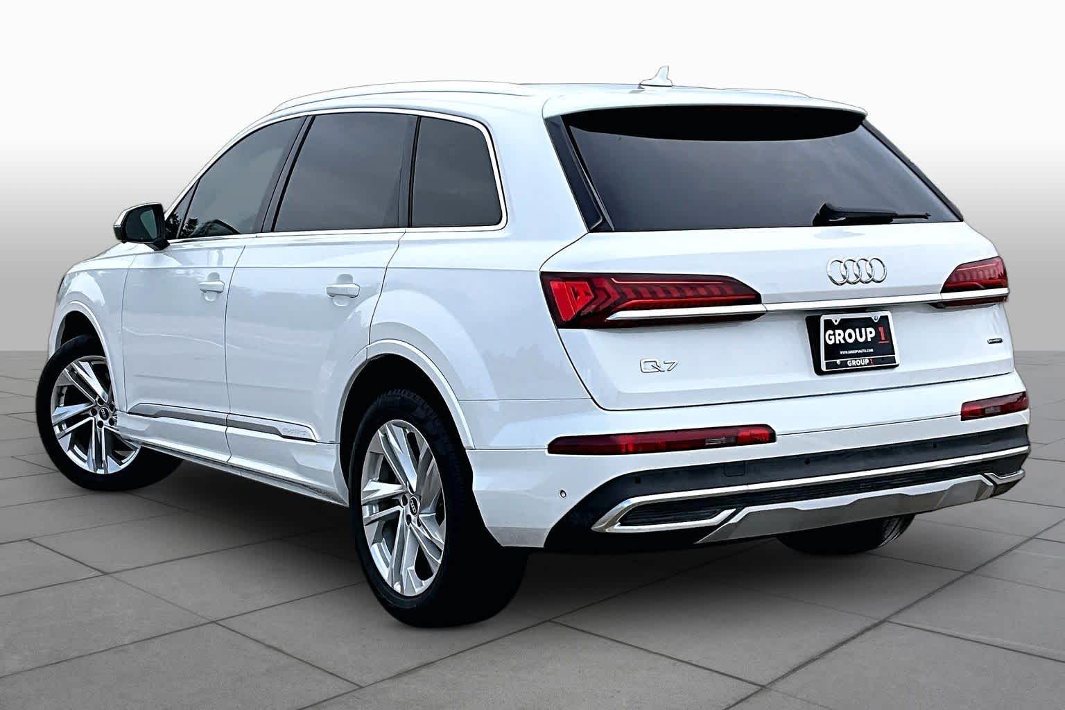 2021 Audi Q7 Premium Plus Carrara White at Lexus of Clear Lake