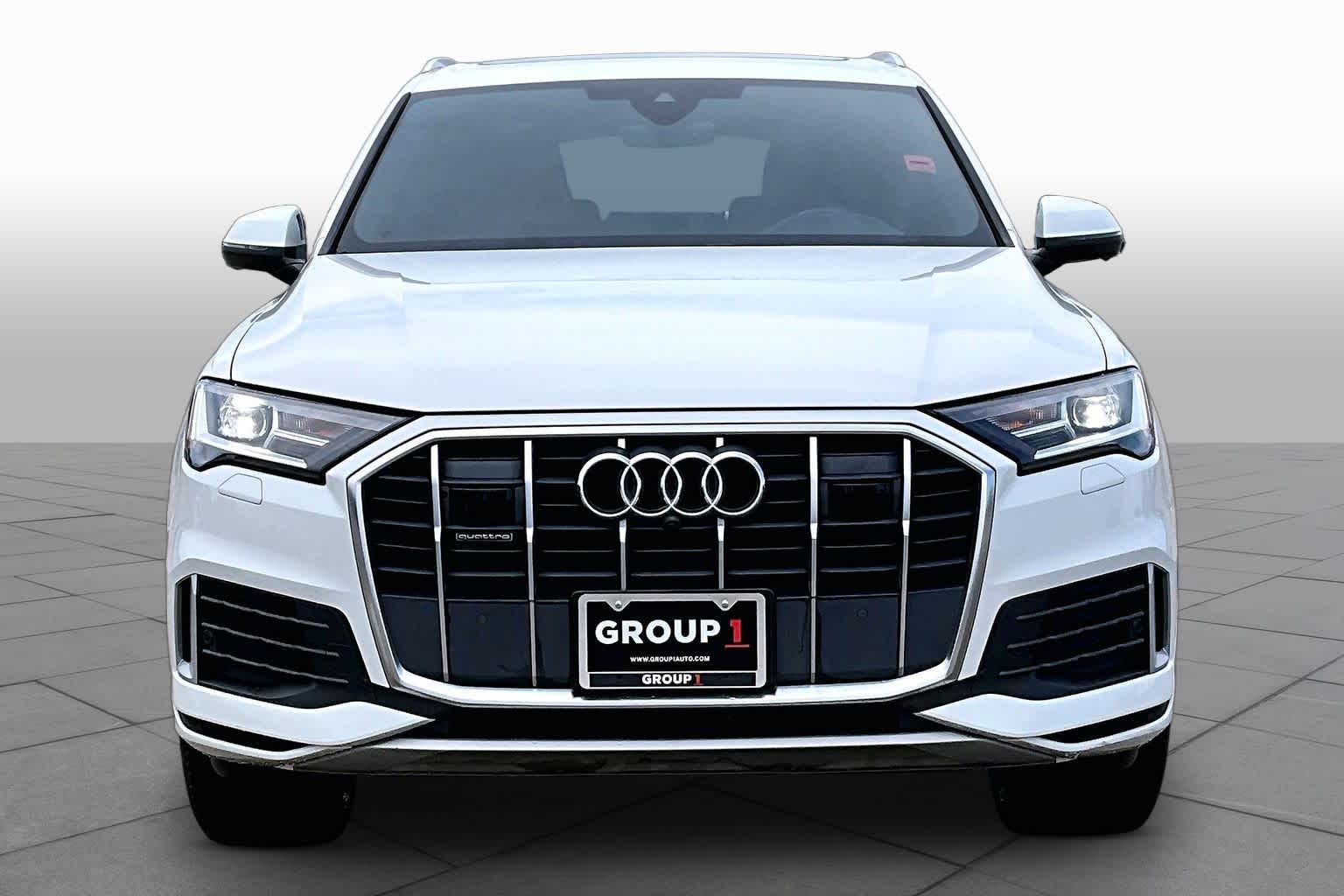 2021 Audi Q7 Premium Plus Carrara White at Lexus of Clear Lake