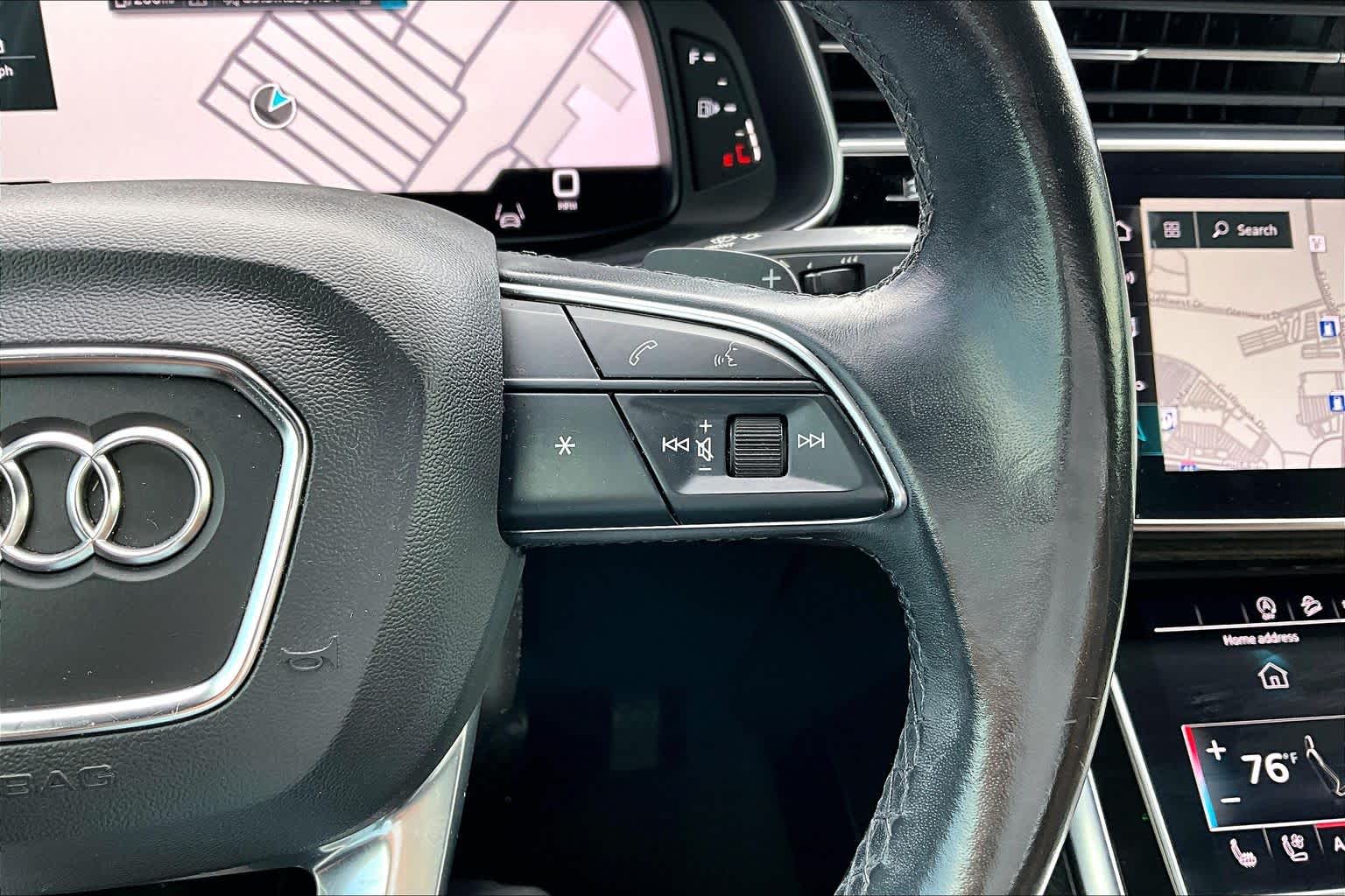 2021 Audi Q7 Premium Plus Carrara White at Lexus of Clear Lake