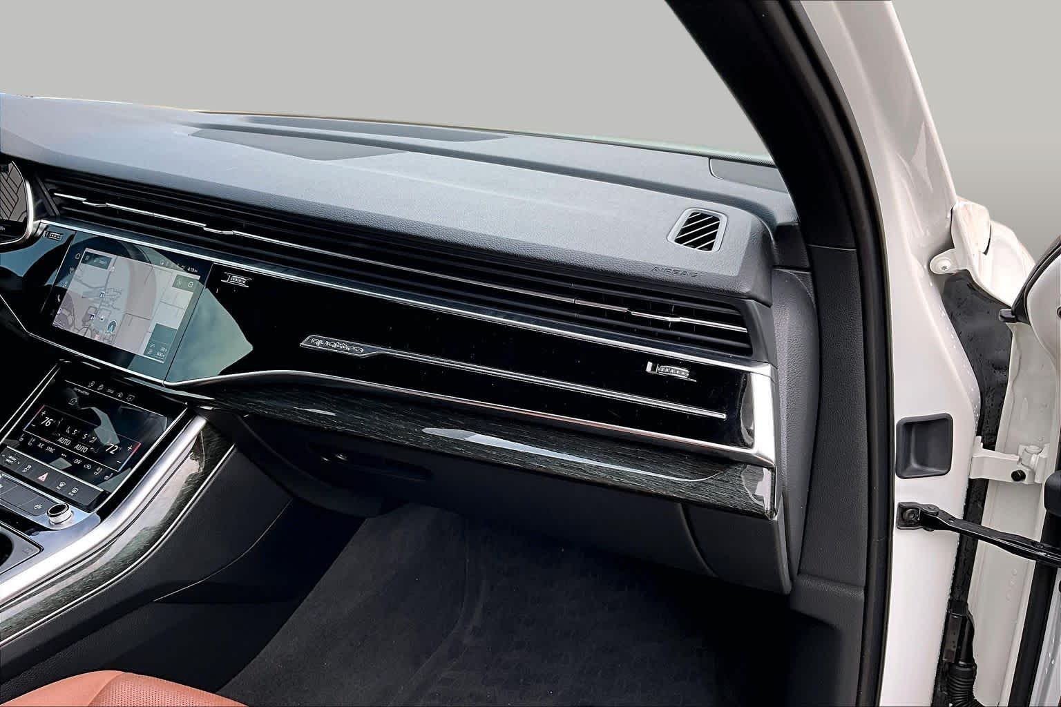 2021 Audi Q7 Premium Plus Carrara White at Lexus of Clear Lake
