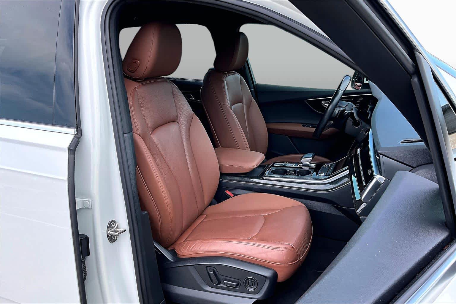 2021 Audi Q7 Premium Plus Carrara White at Lexus of Clear Lake