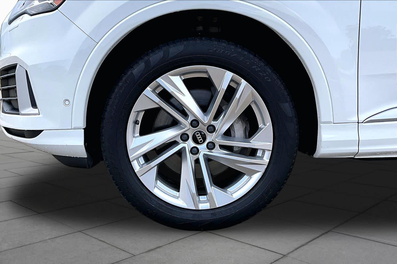 2021 Audi Q7 Premium Plus Carrara White at Lexus of Clear Lake