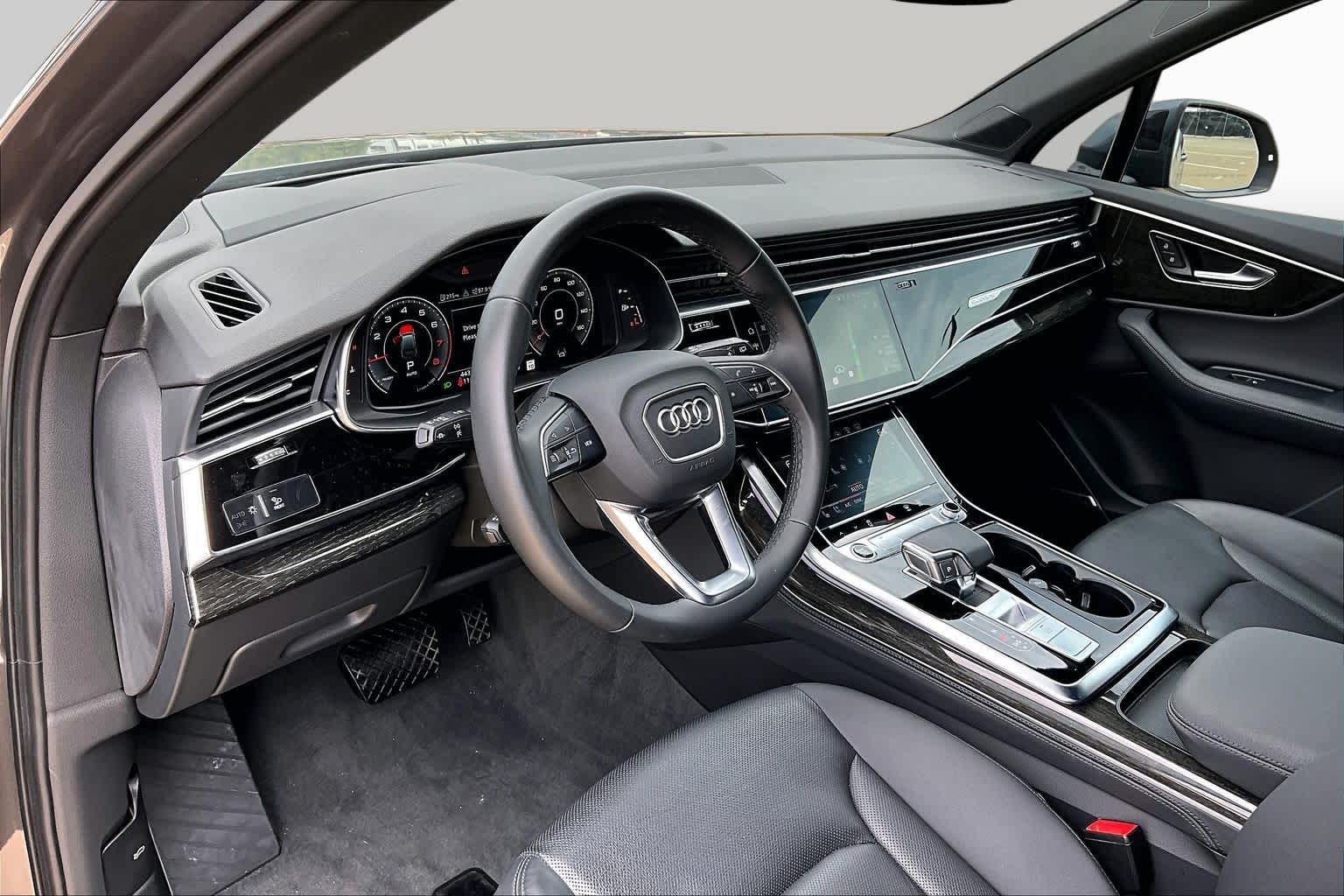2022 Audi Q7 Prestige Samurai Gray Metallic at Lexus Southwest Houston