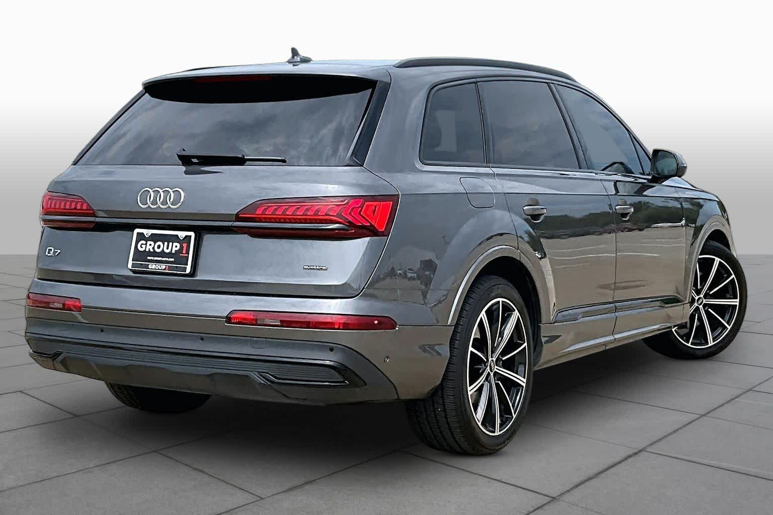 2022 Audi Q7 Prestige Samurai Gray Metallic at Lexus Southwest Houston