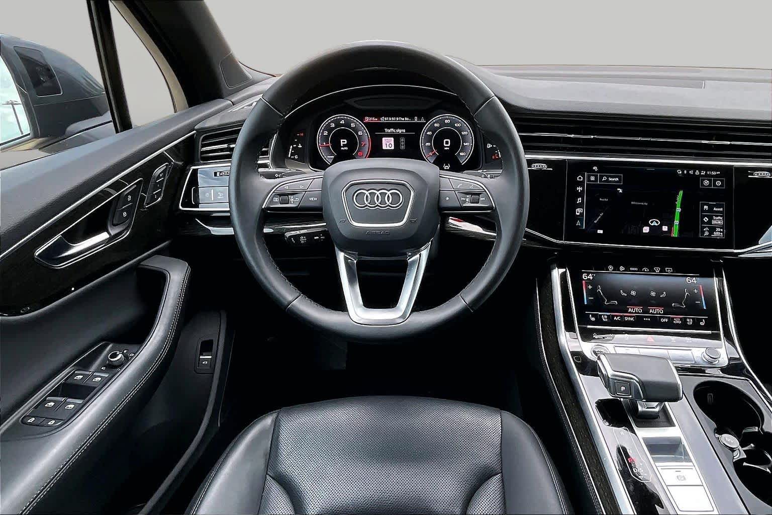 2022 Audi Q7 Prestige Samurai Gray Metallic at Lexus Southwest Houston
