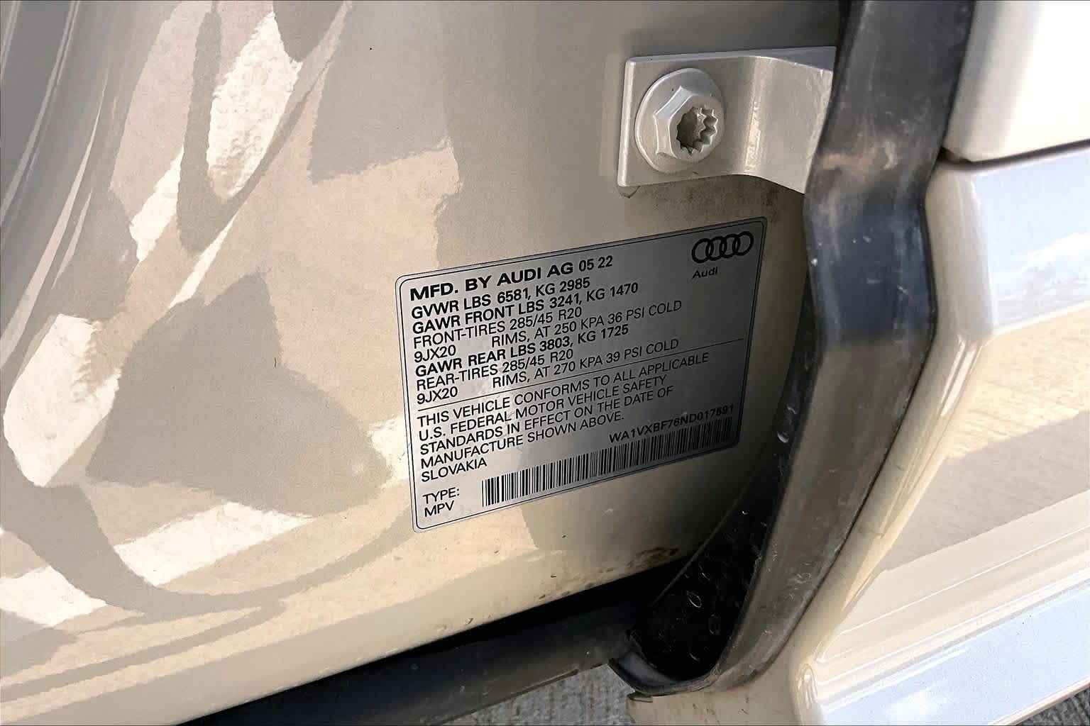 2022 Audi Q7 photo 37 of 37