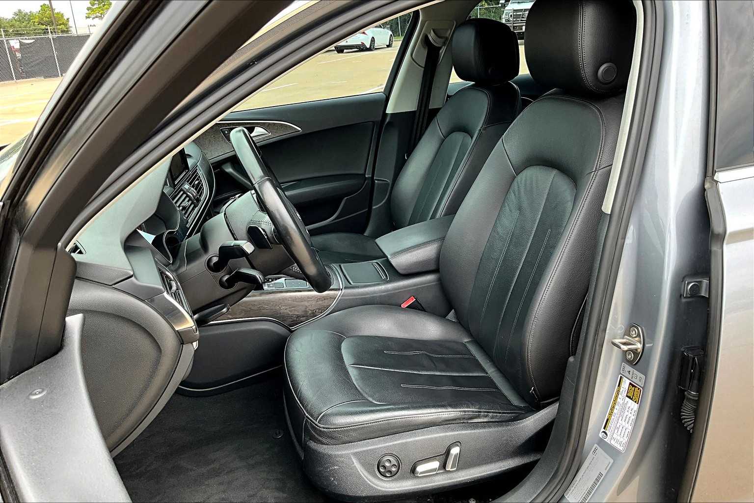 2017 Audi A6 Premium Tornado Gray Metallic at Tomball Ford