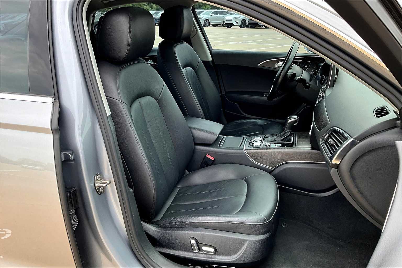 2017 Audi A6 Premium Tornado Gray Metallic at Tomball Ford