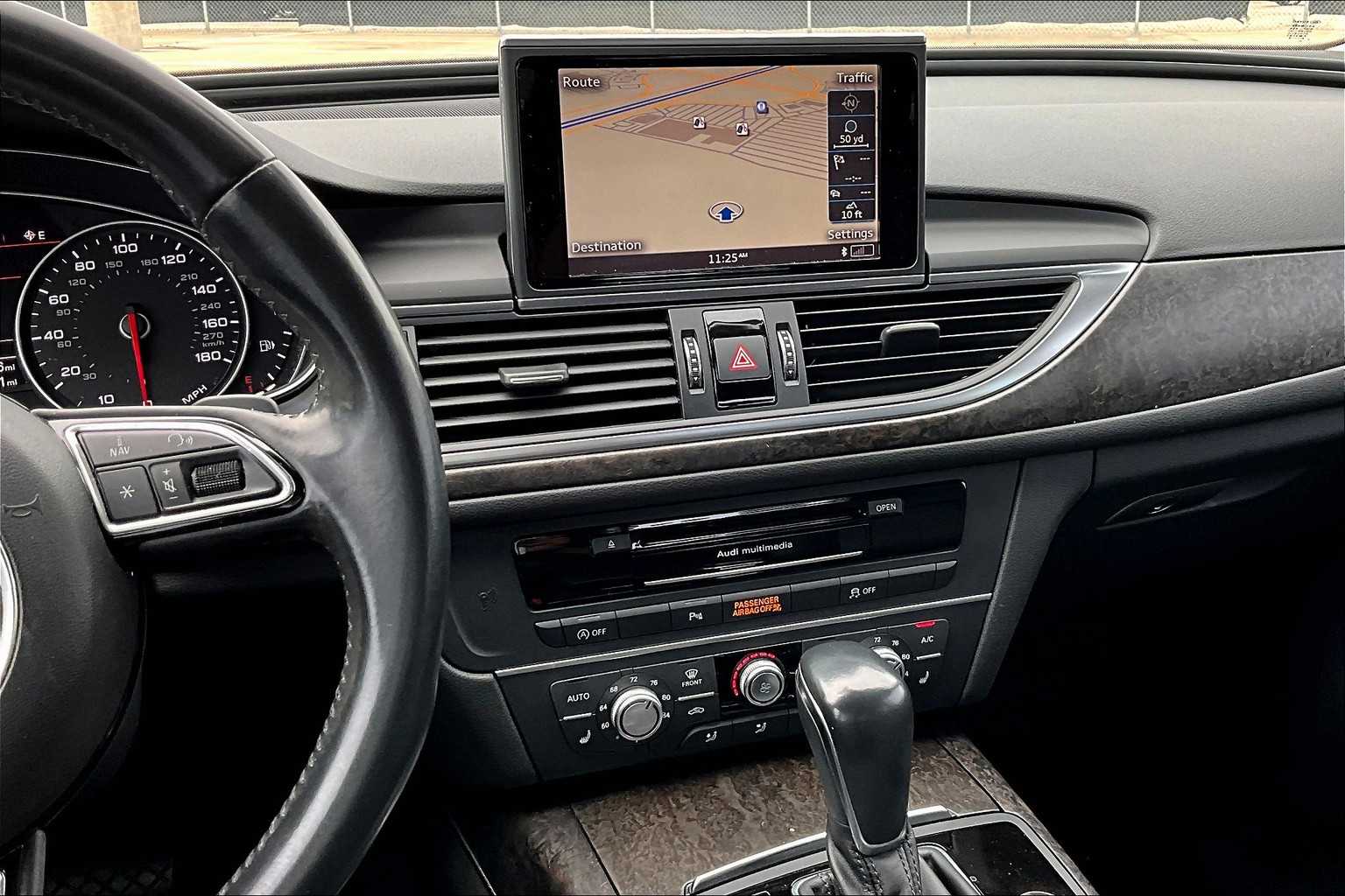 2017 Audi A6 Premium Tornado Gray Metallic at Tomball Ford