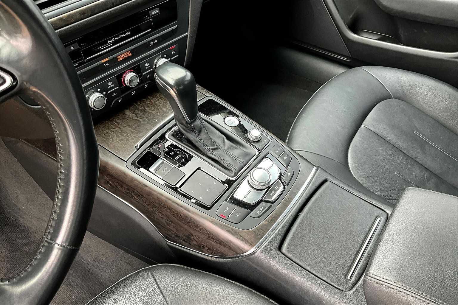 2017 Audi A6 Premium Tornado Gray Metallic at Tomball Ford