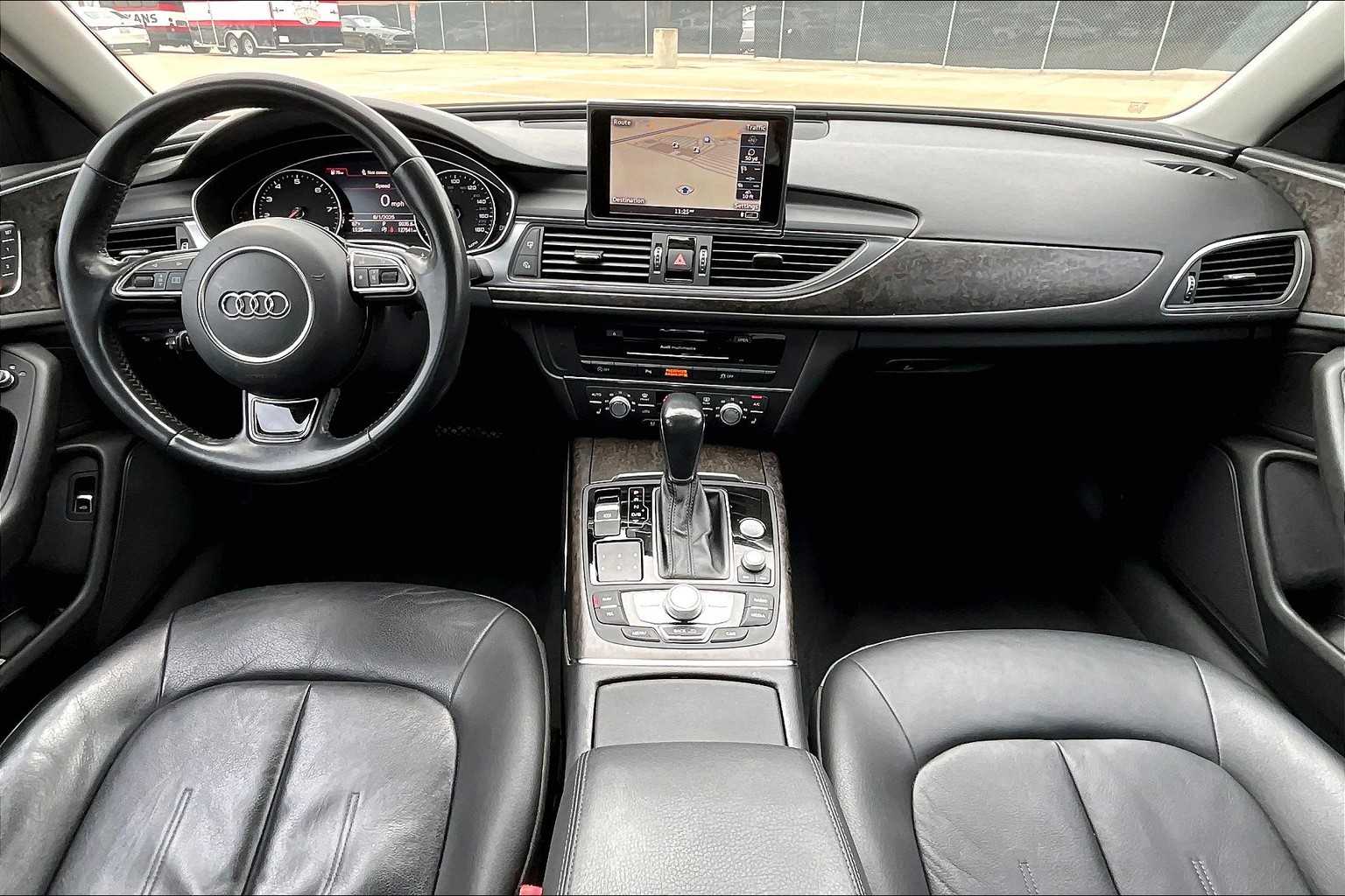 2017 Audi A6 Premium Tornado Gray Metallic at Tomball Ford