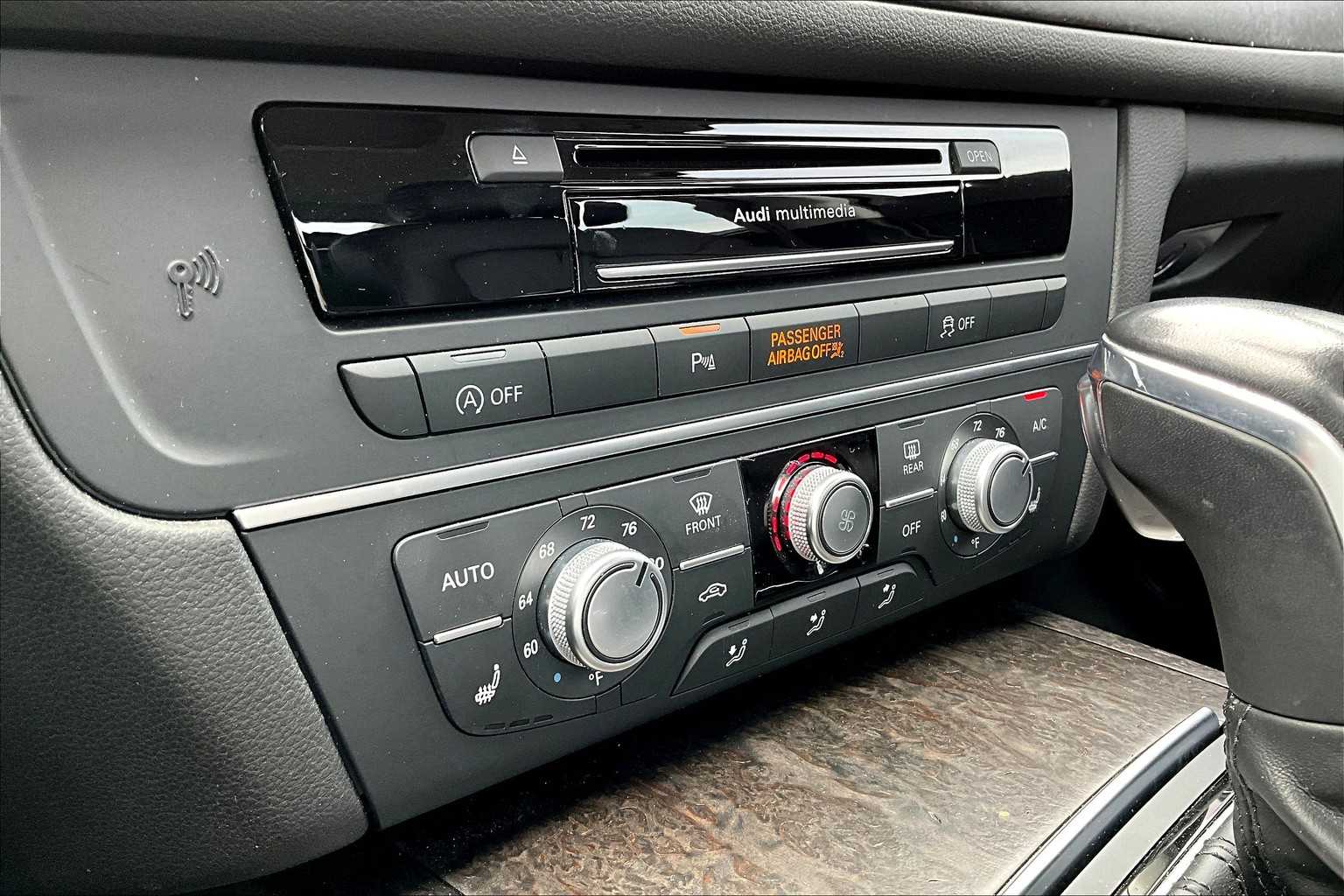 2017 Audi A6 Premium Tornado Gray Metallic at Tomball Ford