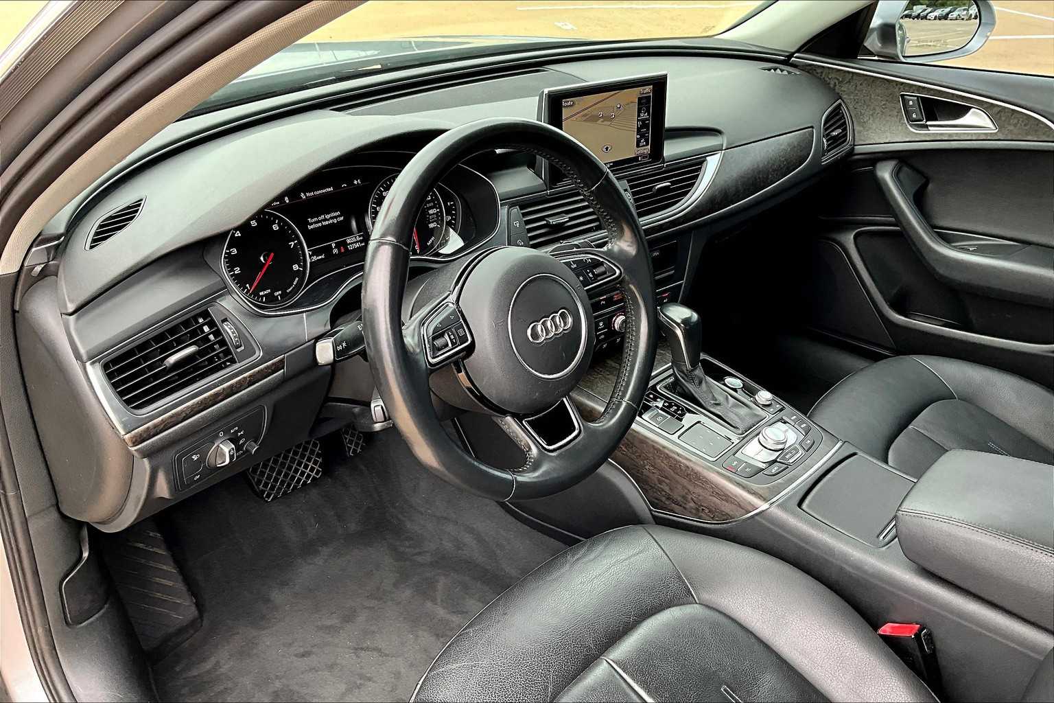 2017 Audi A6 Premium Tornado Gray Metallic at Tomball Ford