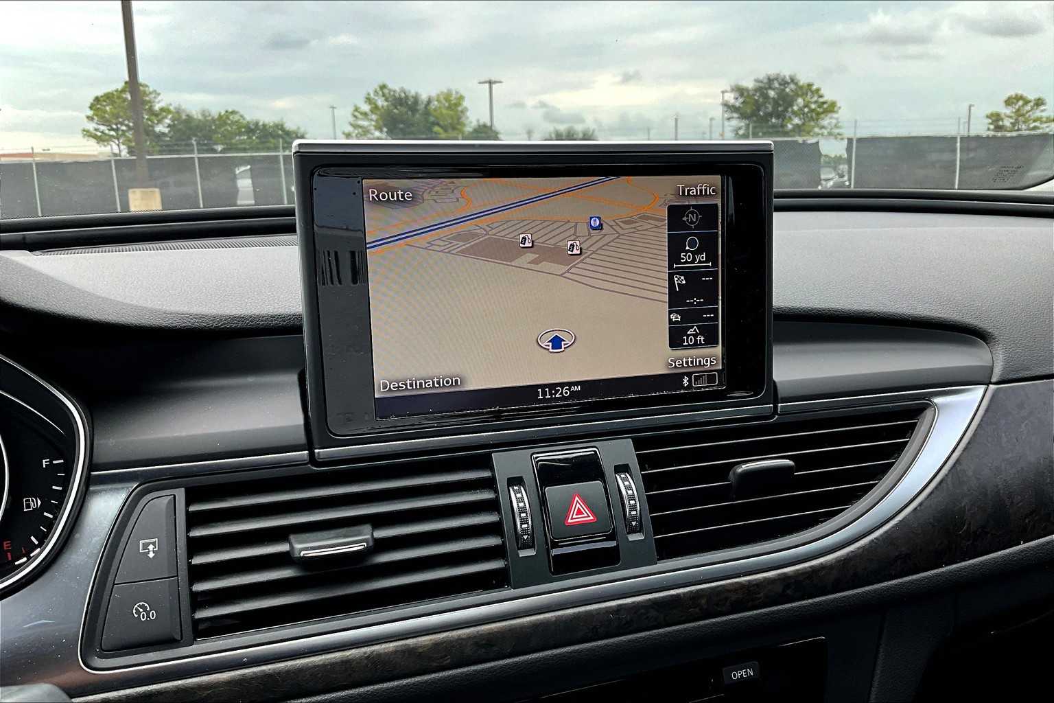 2017 Audi A6 Premium Tornado Gray Metallic at Tomball Ford