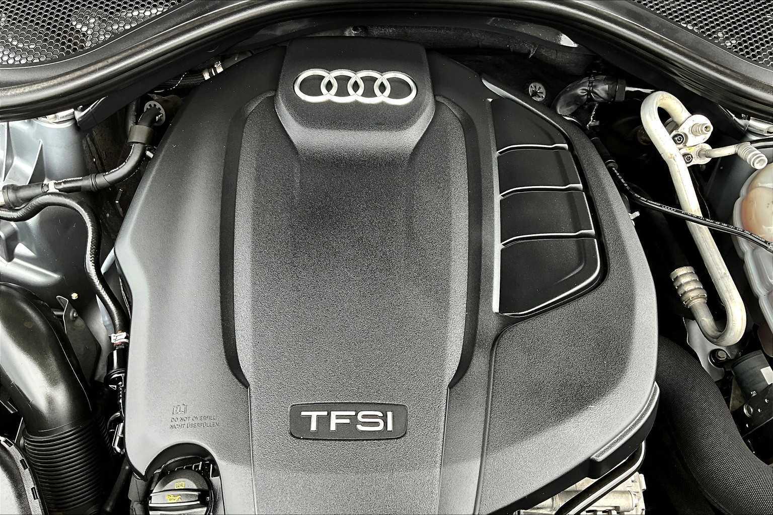 2017 Audi A6 Premium Tornado Gray Metallic at Tomball Ford