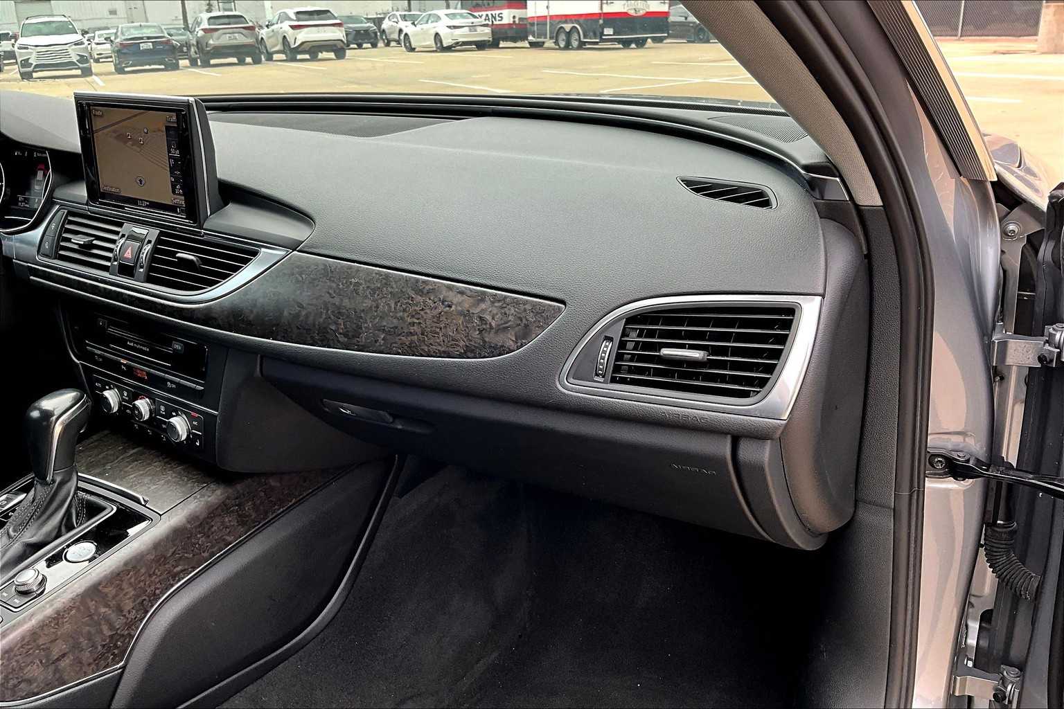 2017 Audi A6 Premium Tornado Gray Metallic at Tomball Ford