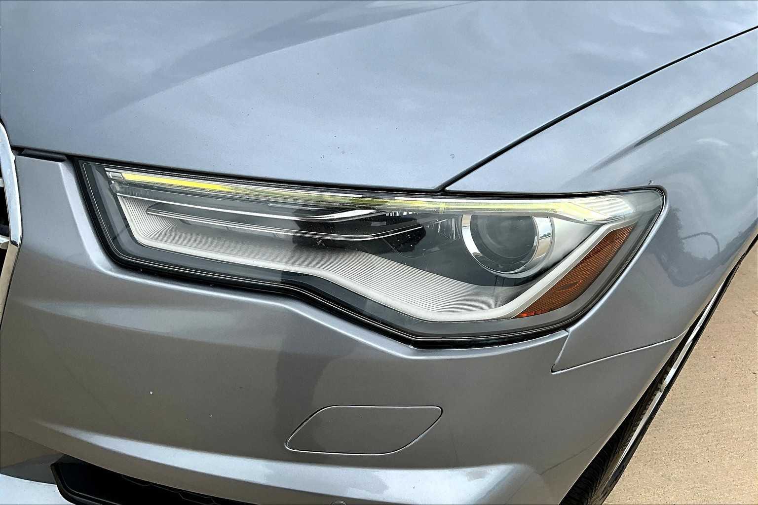 2017 Audi A6 Premium Tornado Gray Metallic at Tomball Ford