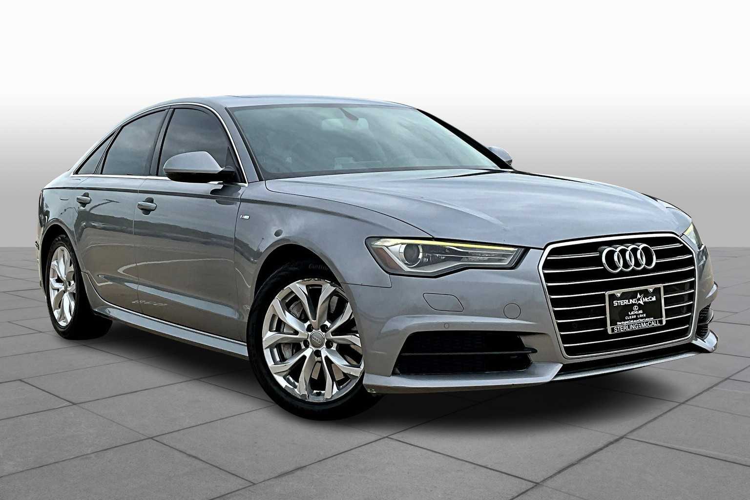 2017 Audi A6 Premium Tornado Gray Metallic at Tomball Ford