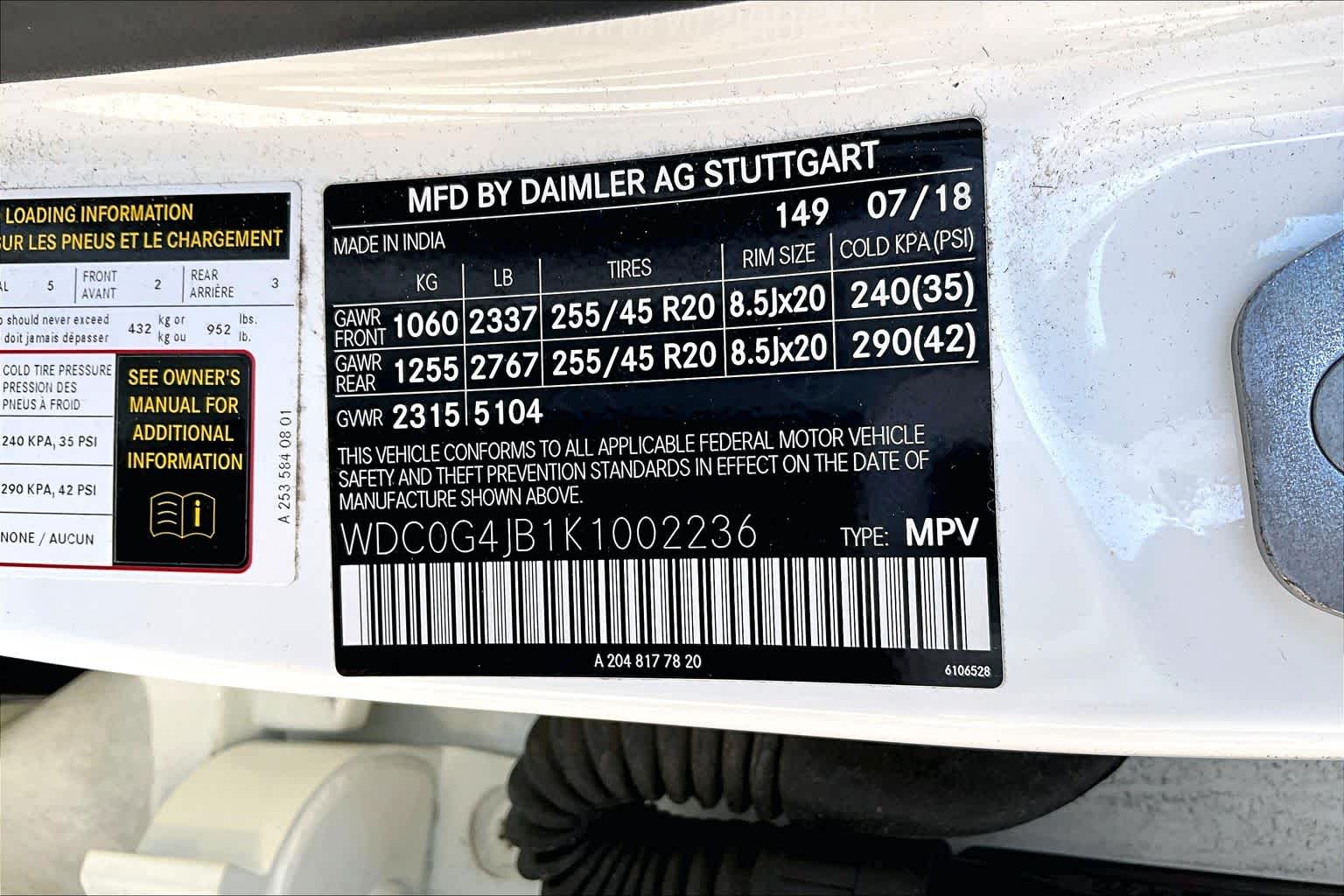 2019 Mercedes-Benz GLC GLC 300 Polar White at AutoNation USA Houston