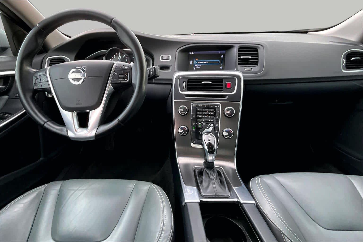 2014 Volvo S60 T6 Bright Silver Metallic at Group 1 Toyota Southwest