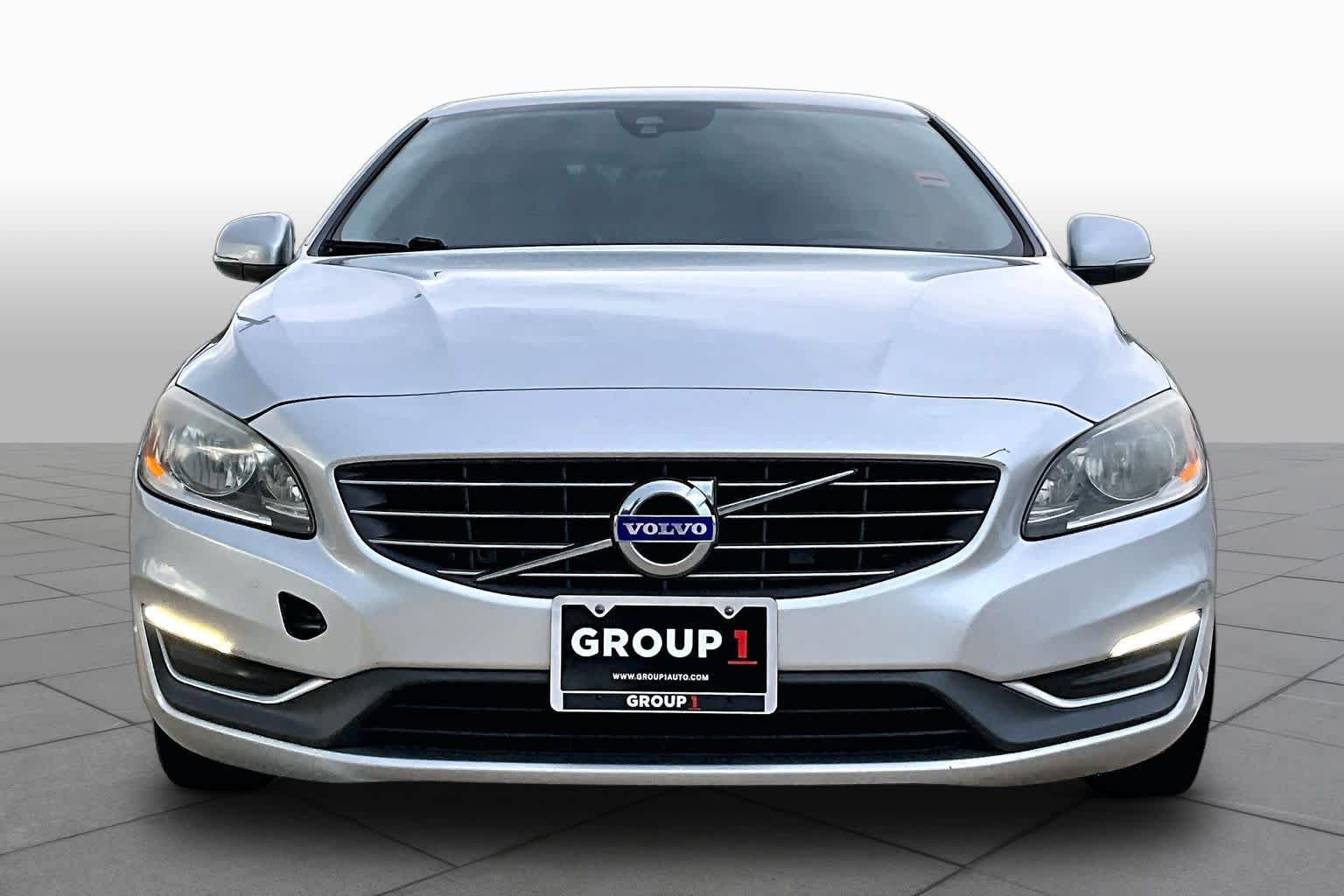 2014 Volvo S60 T6 Bright Silver Metallic at Group 1 Toyota Southwest