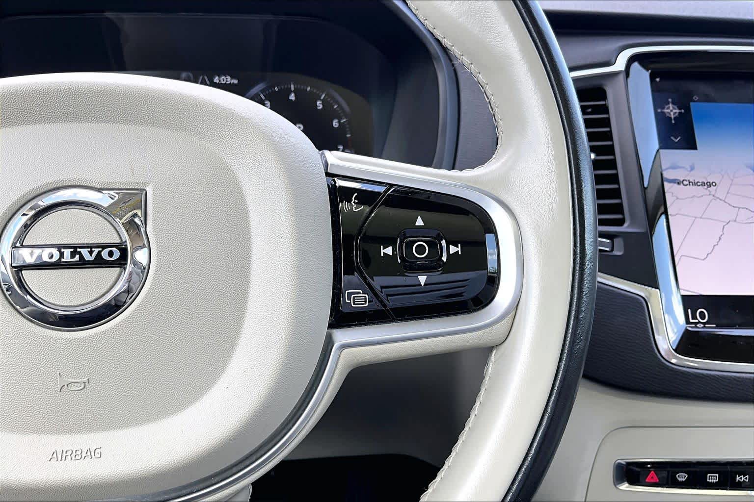 2021 Volvo XC90 Momentum Bright Silver Metallic at Sterling McCall Nissan