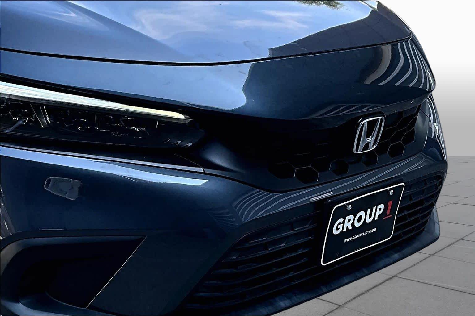 2024 Honda Civic LX Meteorite Gray Metallic at Group 1 Toyota Southwest