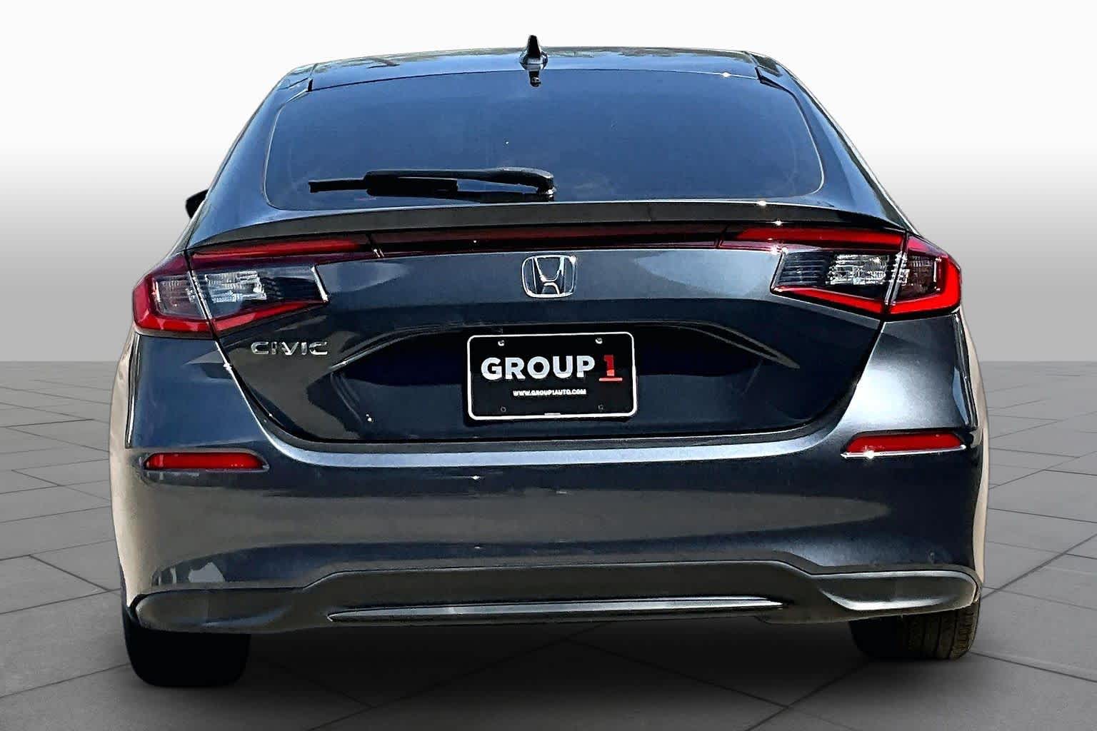 2024 Honda Civic LX Meteorite Gray Metallic at Group 1 Toyota Southwest
