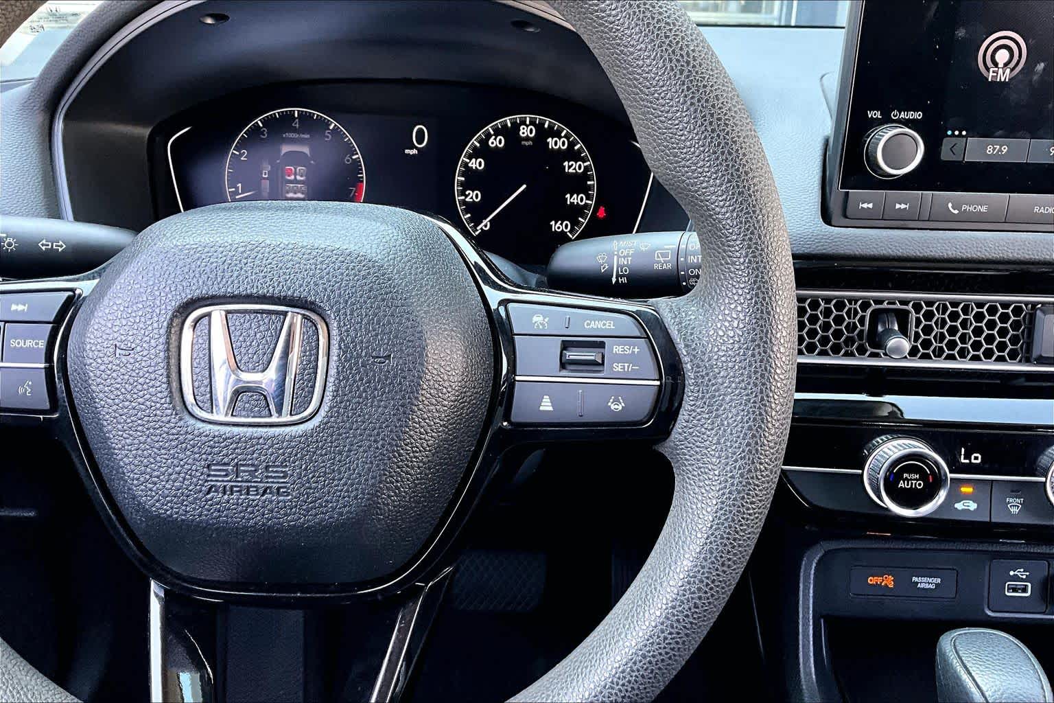 2024 Honda Civic LX Meteorite Gray Metallic at Group 1 Toyota Southwest