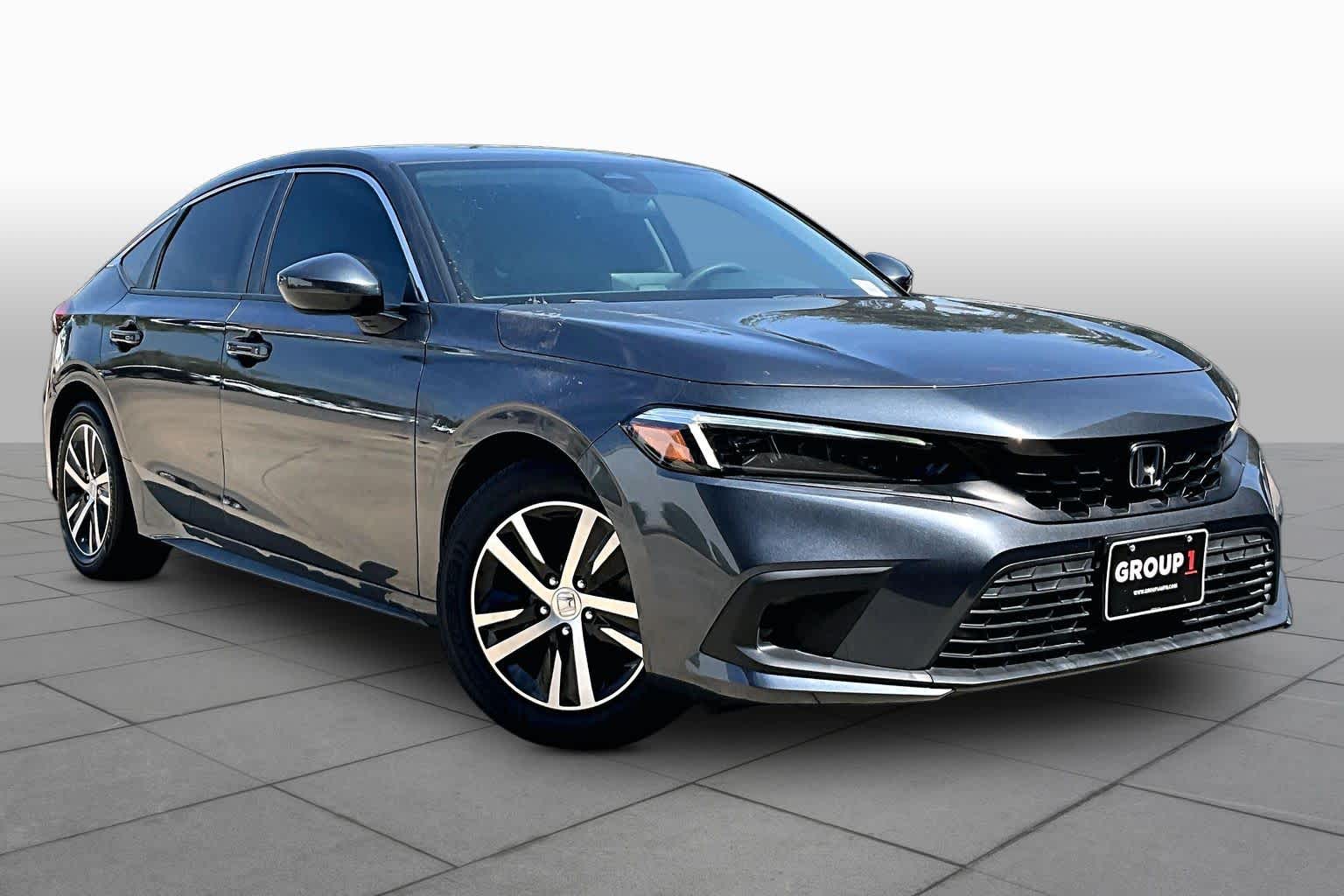 2024 Honda Civic LX Meteorite Gray Metallic at Group 1 Toyota Southwest