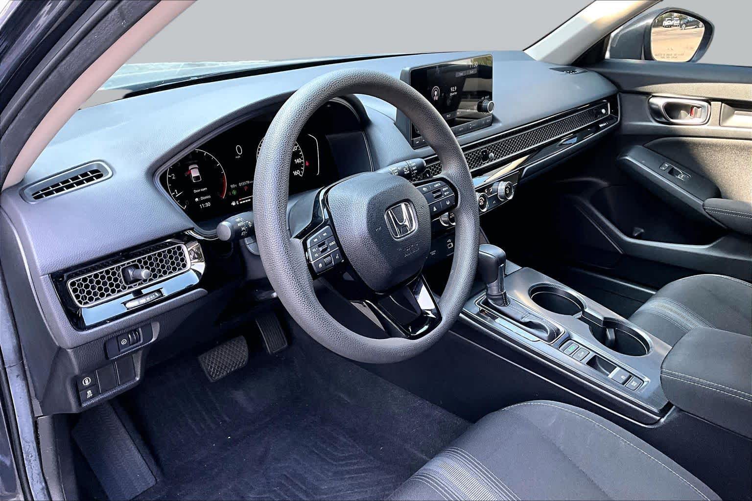 2024 Honda Civic LX Meteorite Gray Metallic at Group 1 Toyota Southwest