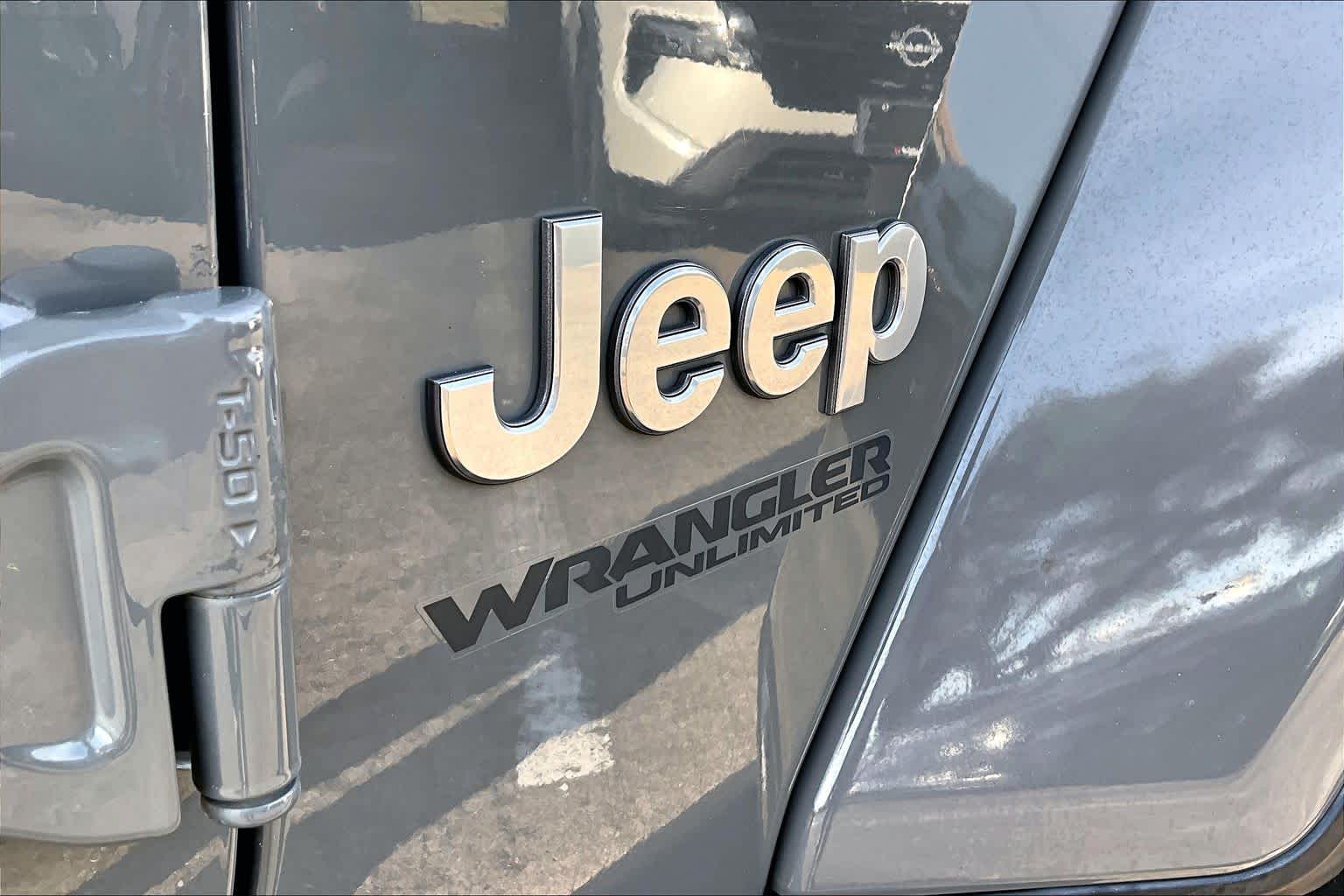 2018 Jeep Wrangler Unlimited Sahara Sting-Gray Clearcoat at Mac Haik CDJR North Houston