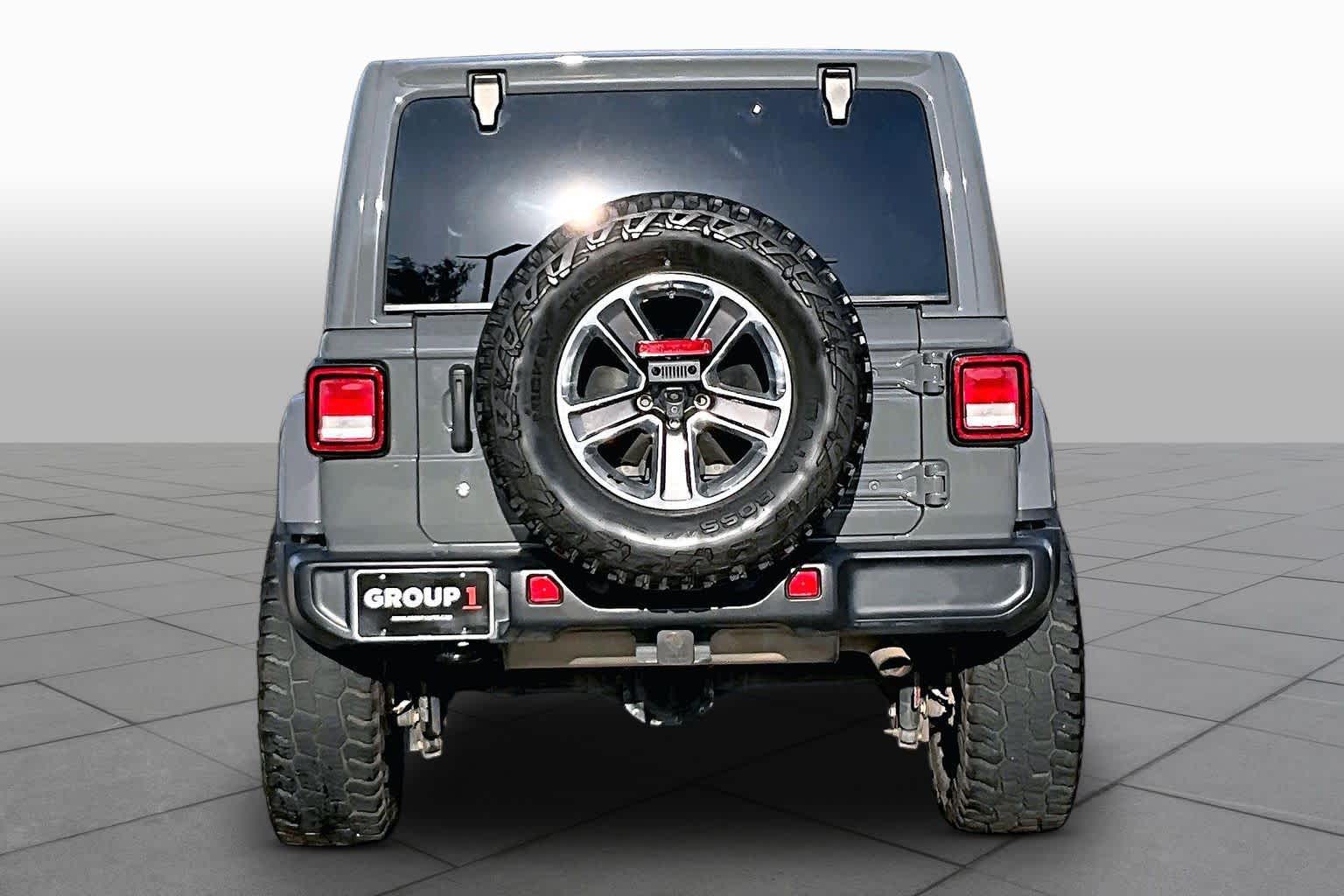 2018 Jeep Wrangler Unlimited Sahara Sting-Gray Clearcoat at Mac Haik CDJR North Houston