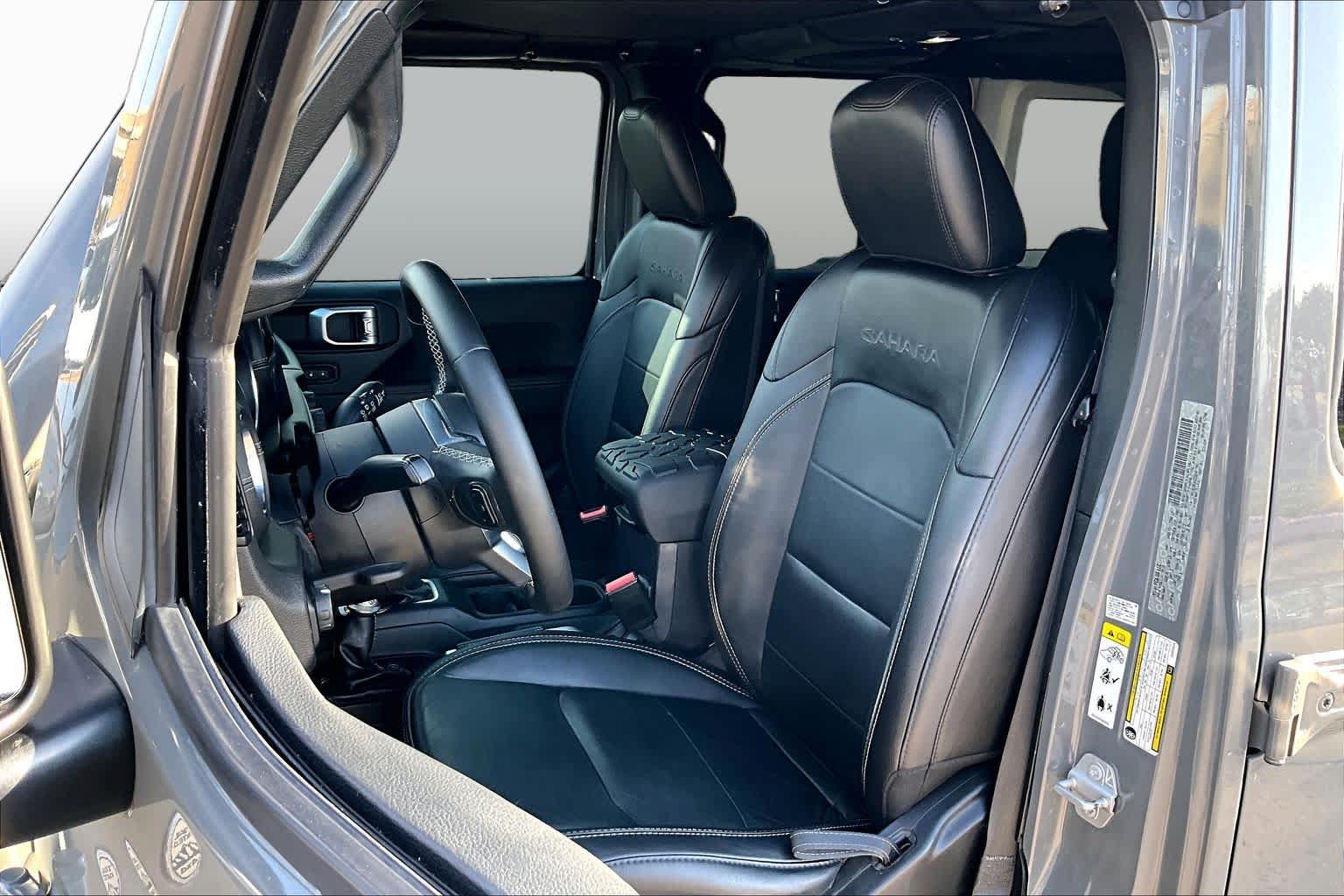2018 Jeep Wrangler Unlimited Sahara Sting-Gray Clearcoat at Mac Haik CDJR North Houston