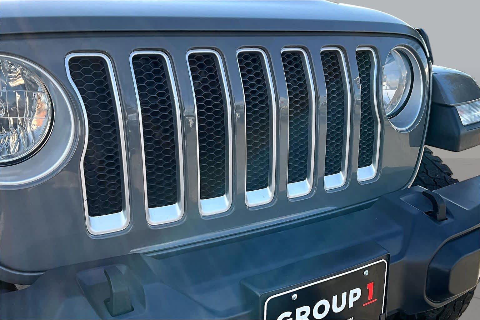 2018 Jeep Wrangler Unlimited Sahara Sting-Gray Clearcoat at Mac Haik CDJR North Houston