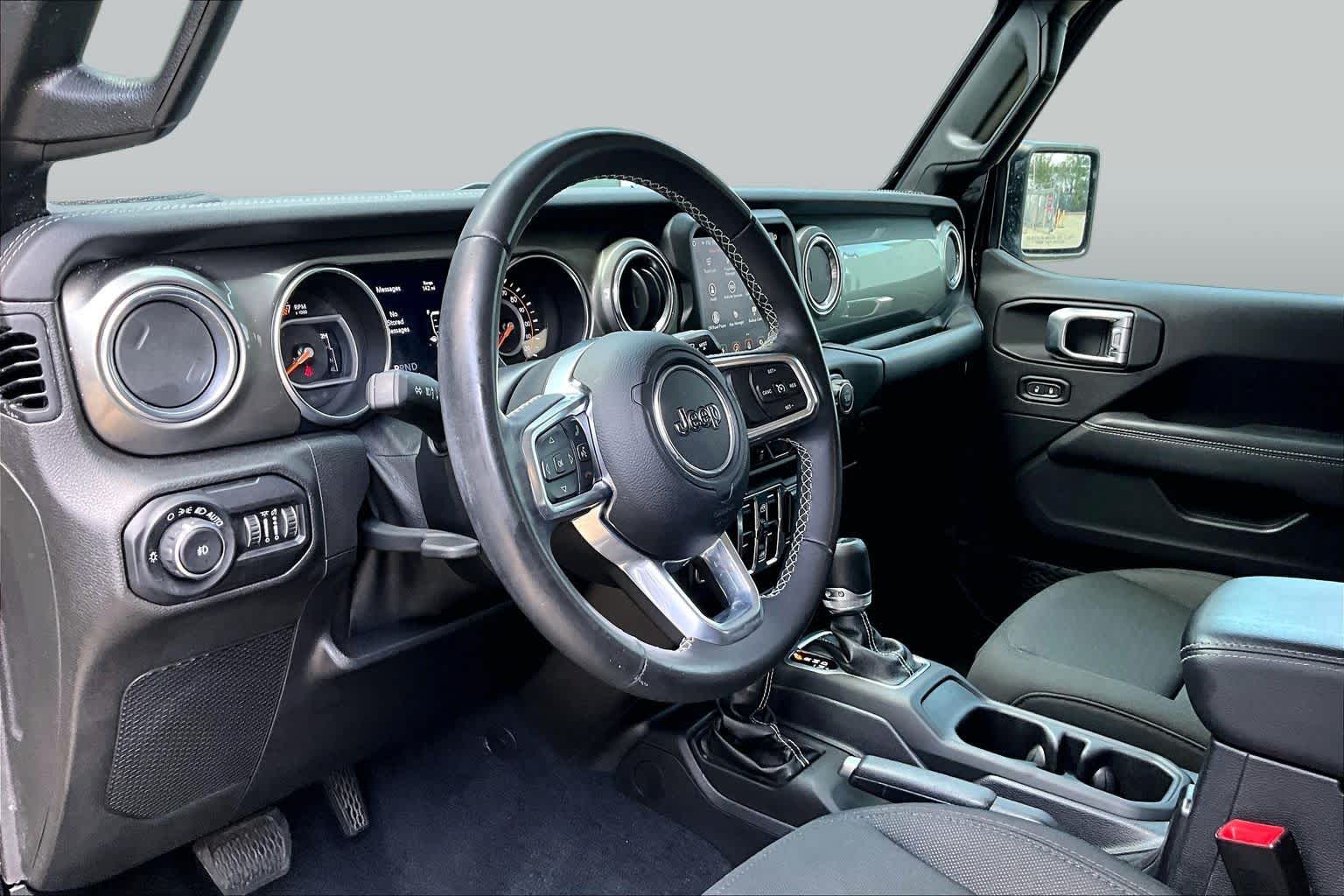 2019 Jeep Wrangler Unlimited Sahara Black Clearcoat at Group 1 Toyota Southwest