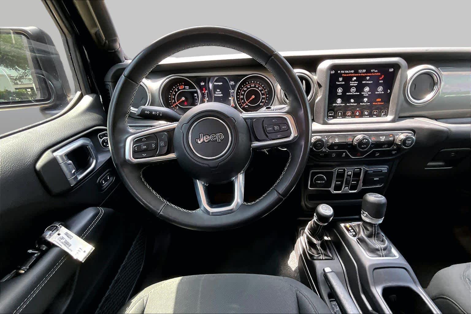 2019 Jeep Wrangler Unlimited Sahara Black Clearcoat at Group 1 Toyota Southwest