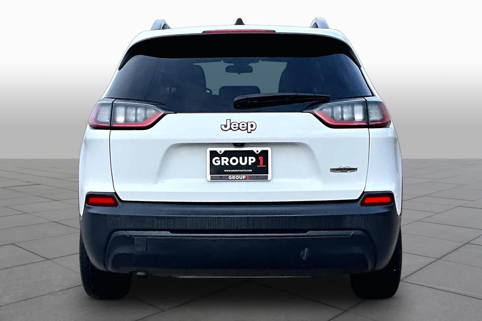 2020 Jeep Cherokee Latitude Bright White Clearcoat at Baytown Ford
