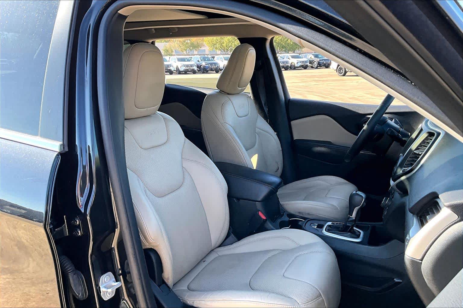 2015 Jeep Cherokee Limited Brilliant Black Crystal Pearlcoat at Friendly Ford Crosby