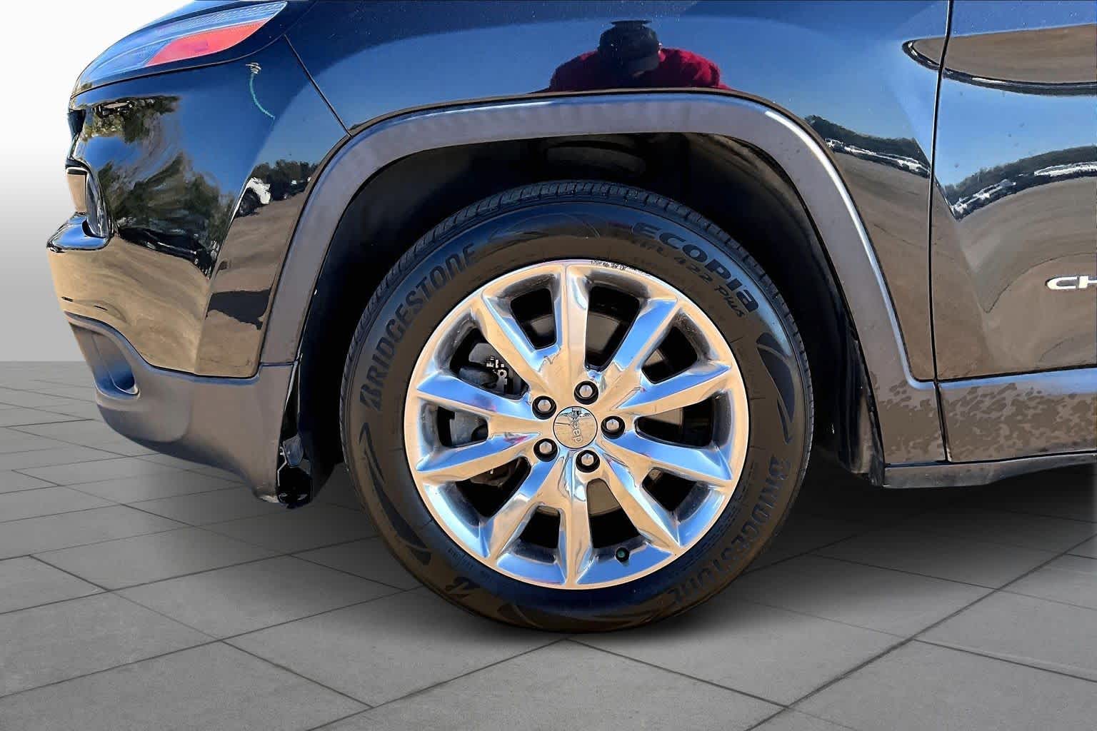 2015 Jeep Cherokee Limited Brilliant Black Crystal Pearlcoat at Friendly Ford Crosby