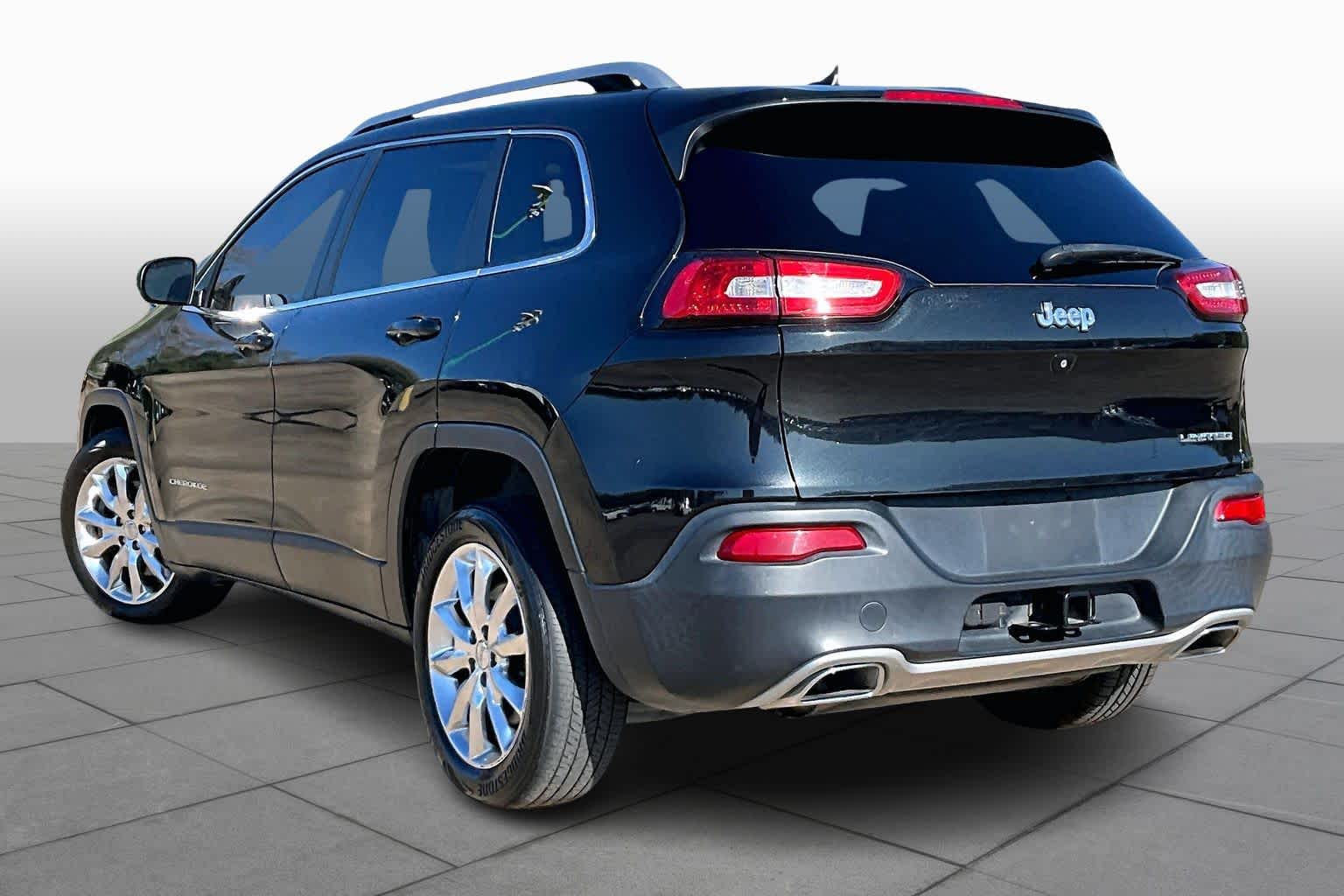 2015 Jeep Cherokee Limited Brilliant Black Crystal Pearlcoat at Friendly Ford Crosby