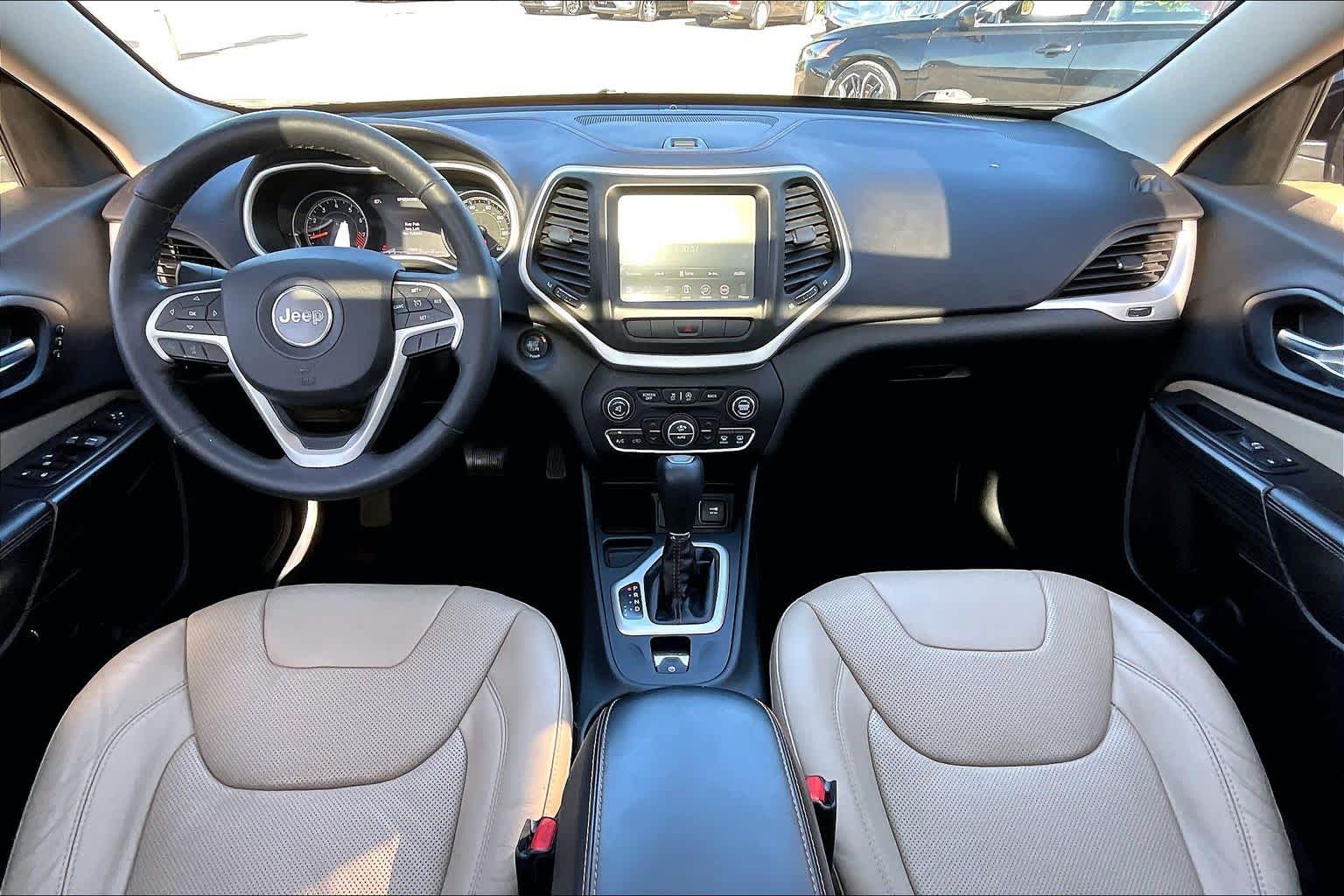 2015 Jeep Cherokee Limited Brilliant Black Crystal Pearlcoat at Friendly Ford Crosby