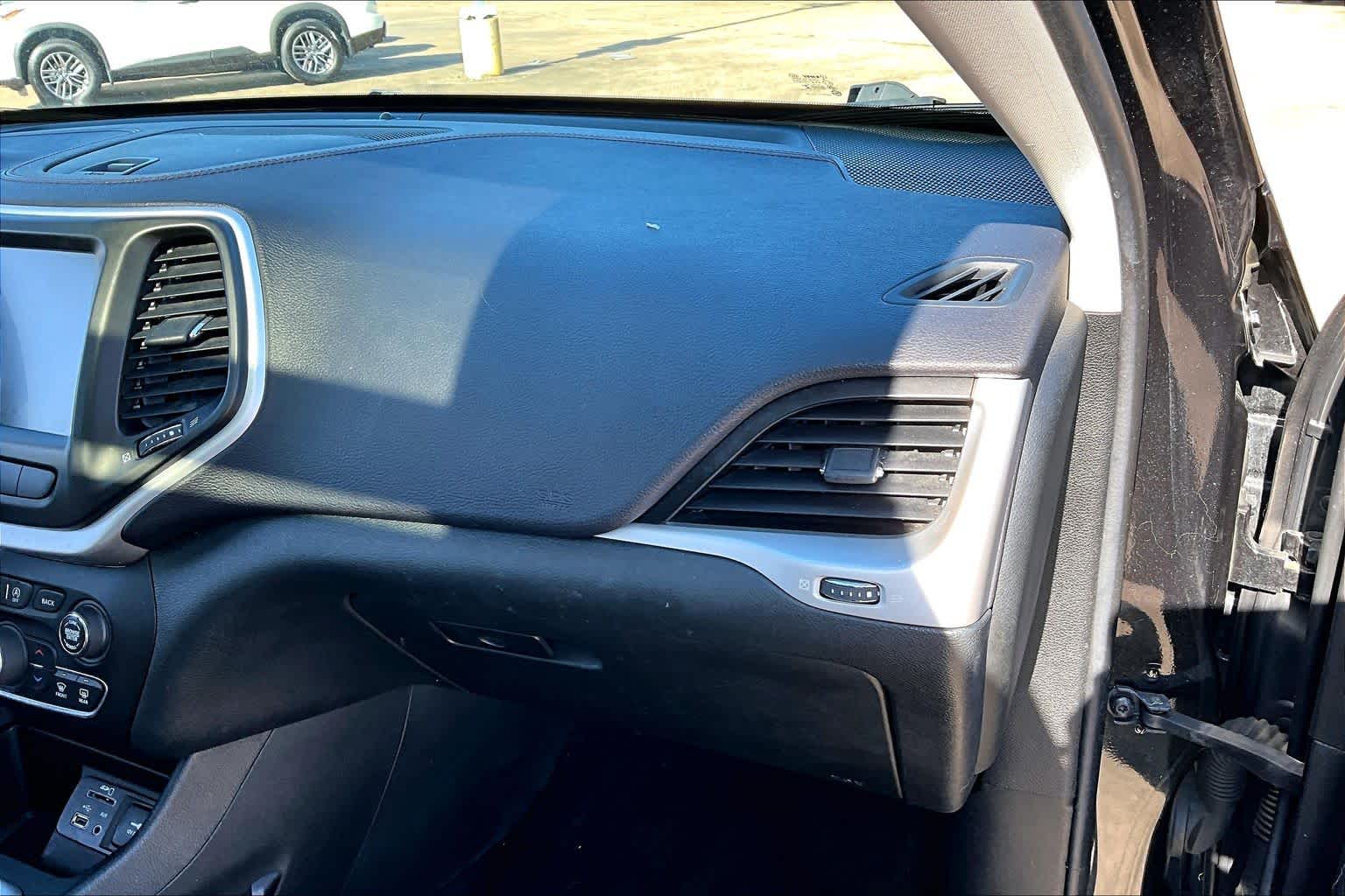 2015 Jeep Cherokee Limited Brilliant Black Crystal Pearlcoat at Friendly Ford Crosby