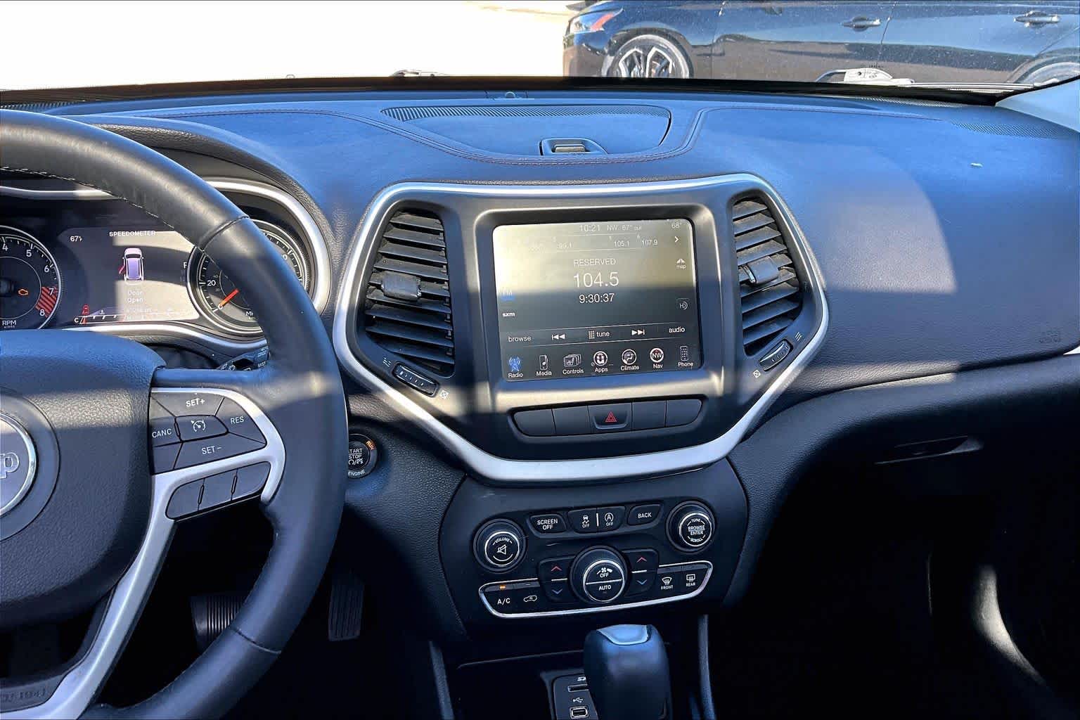 2015 Jeep Cherokee Limited Brilliant Black Crystal Pearlcoat at Friendly Ford Crosby