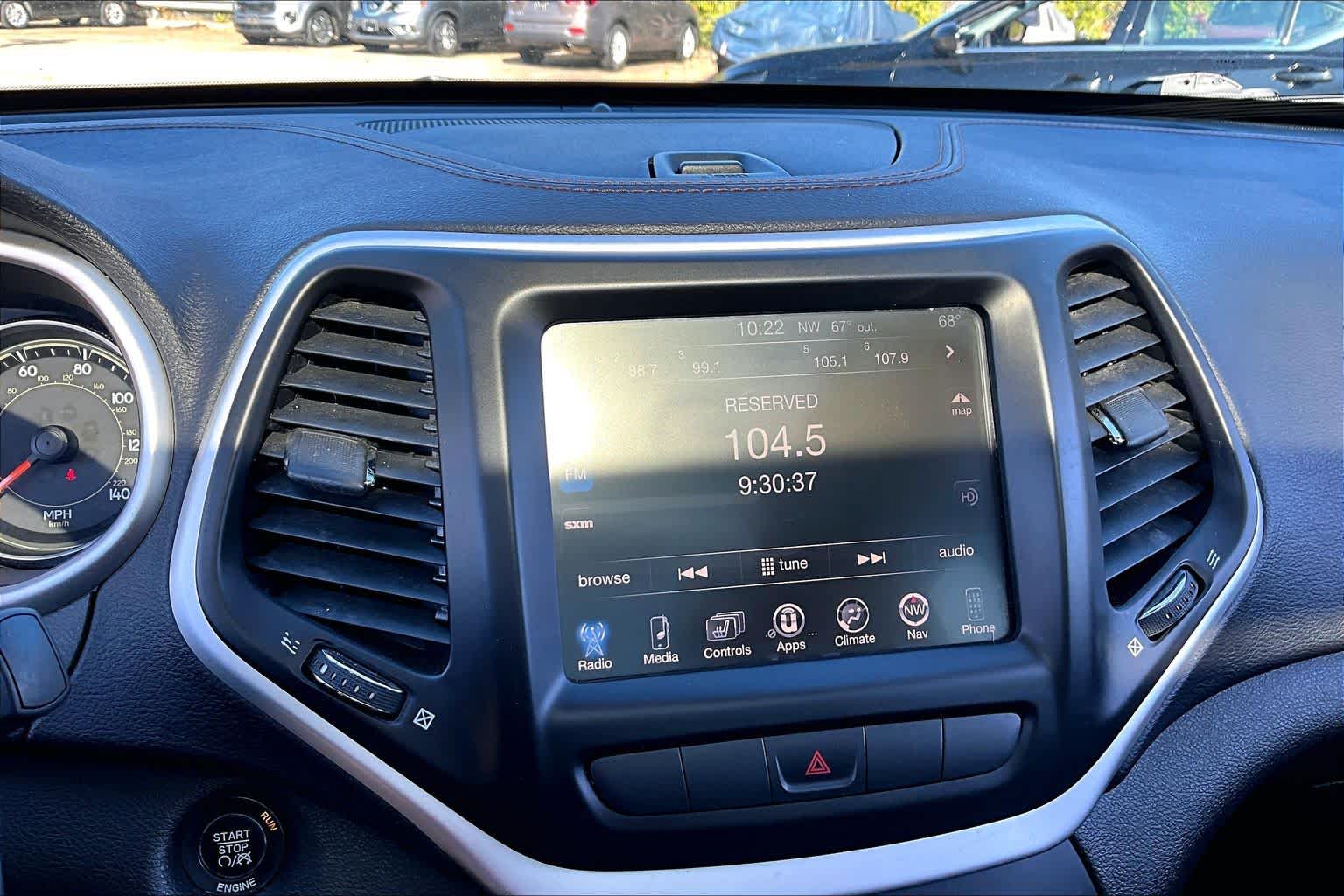 2015 Jeep Cherokee Limited Brilliant Black Crystal Pearlcoat at Friendly Ford Crosby