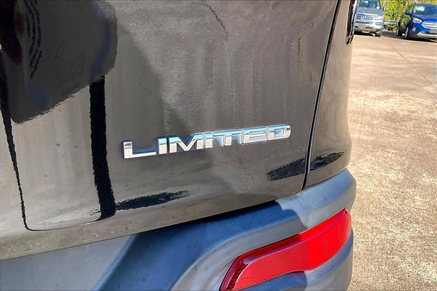 2015 Jeep Cherokee Limited Brilliant Black Crystal Pearlcoat at Friendly Ford Crosby