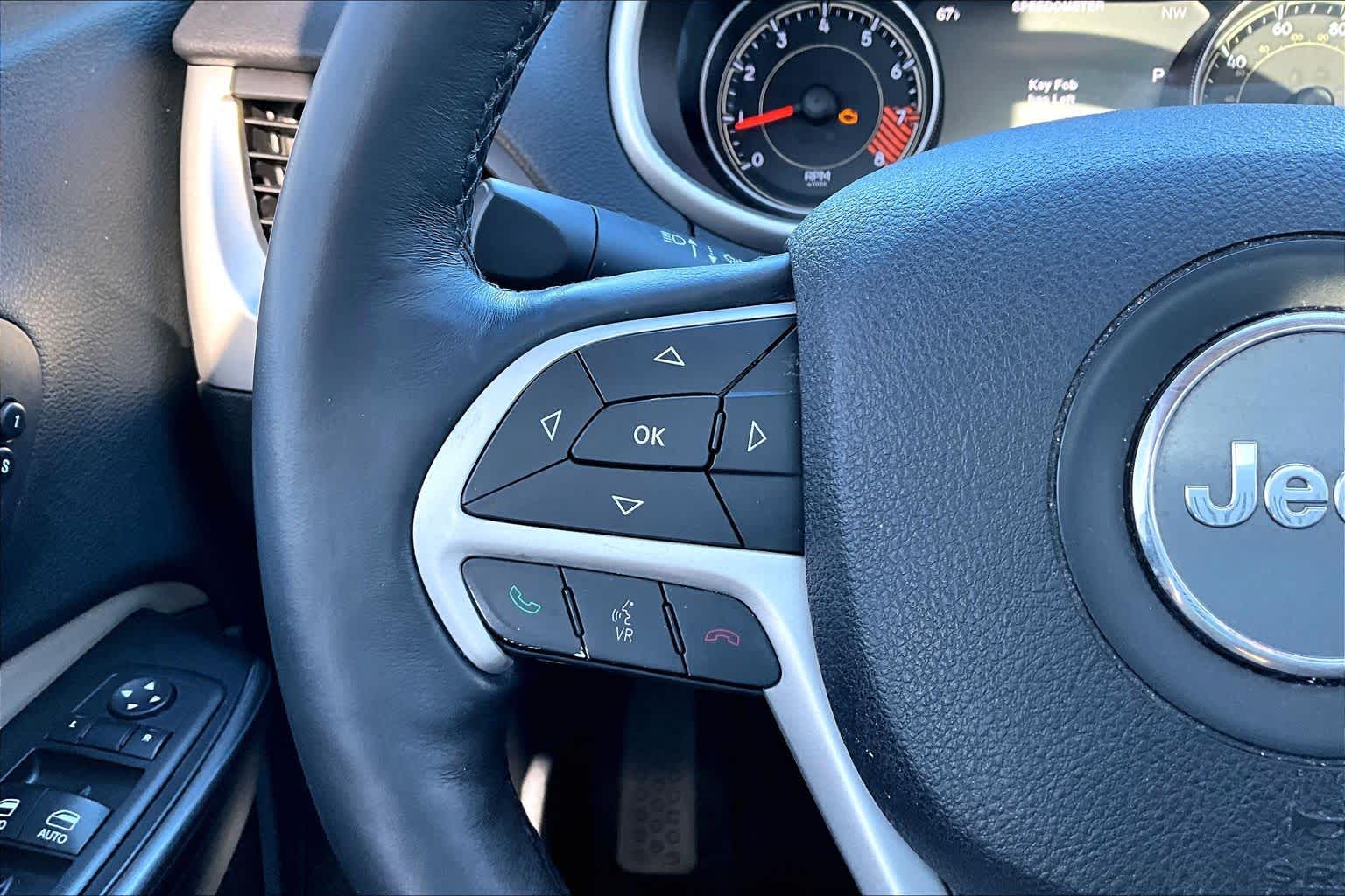 2015 Jeep Cherokee Limited Brilliant Black Crystal Pearlcoat at Friendly Ford Crosby